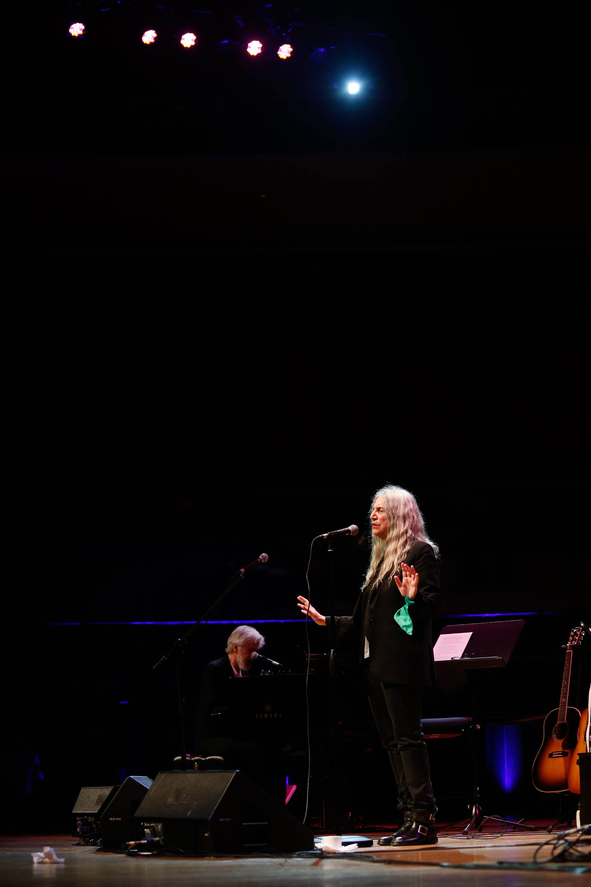 Patti Smith también rindió tributo a Lou Reed con “Perfect Day”