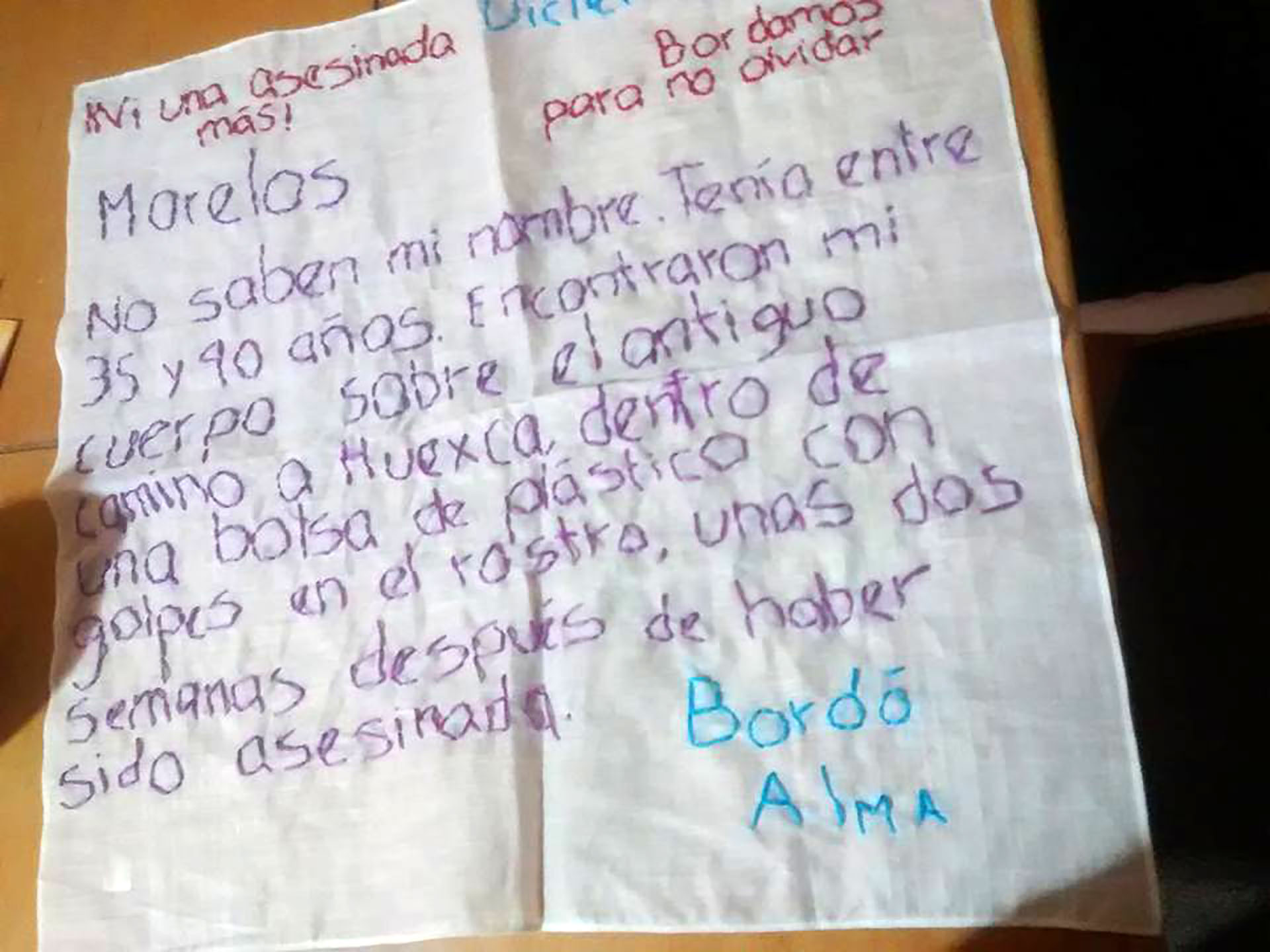 En distintos países se ha tratado de hacer visible el tema de los feminicidios en México.