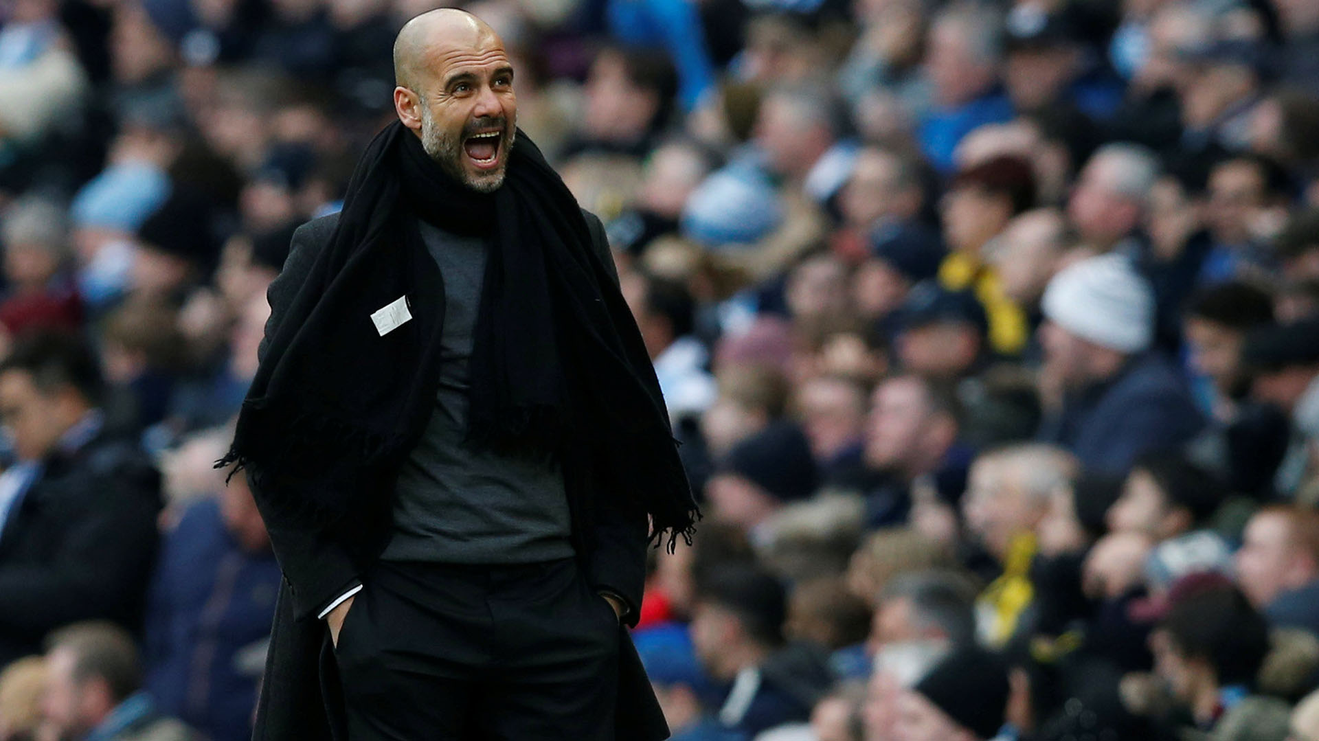 Josep Guardiola, entrenador del Manchester City (REUTERS)
