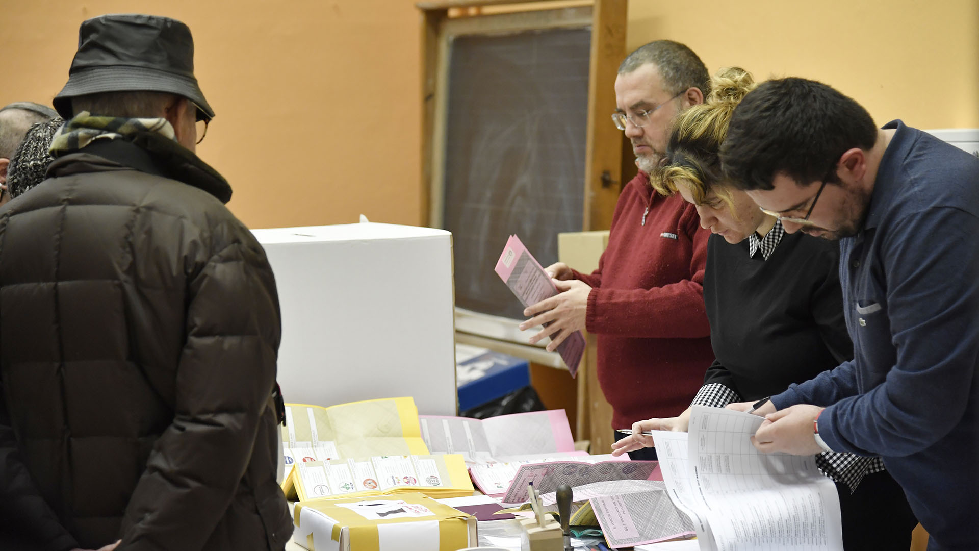 Votación en Italia (AFP)
