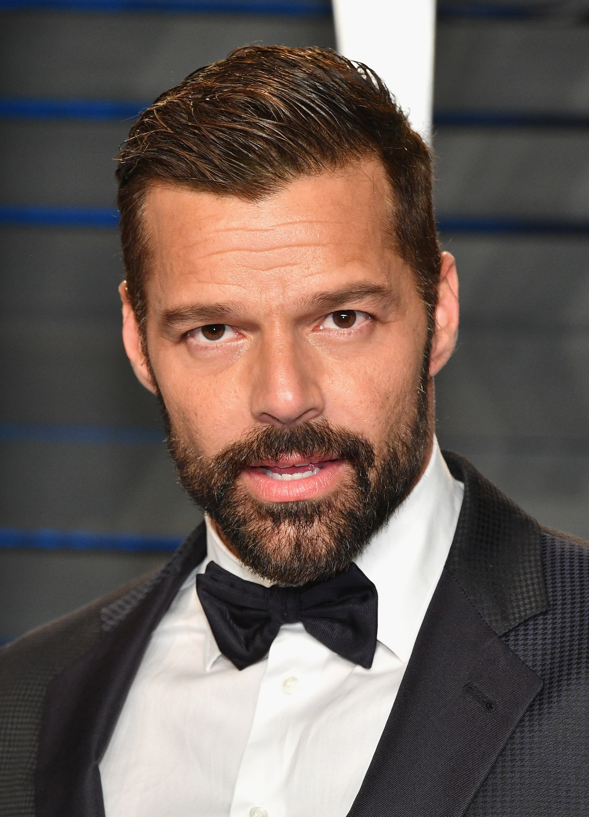 El cantante y actor puertoriqueño Ricky Martin fue parte del gran festejo