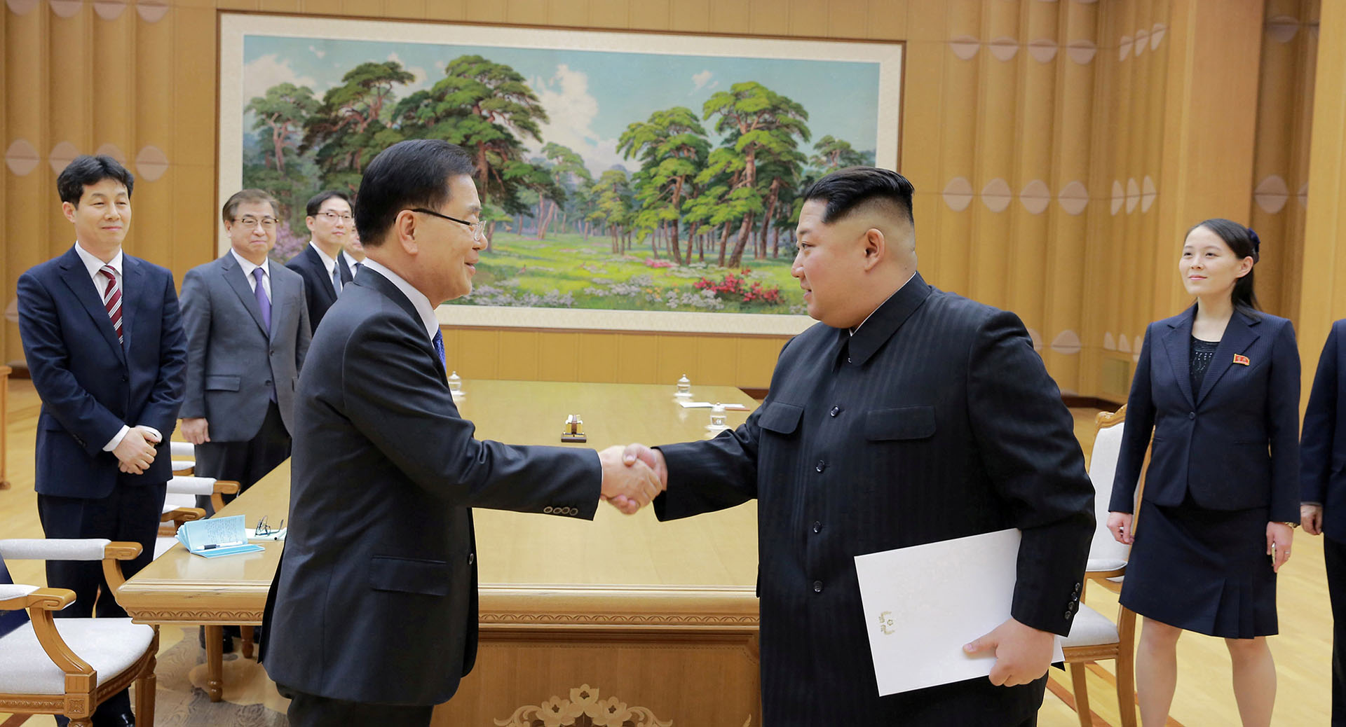 A la espera de una conferencia de prensa por parte de los enviados, que regresaron este martes a Seúl, un portavoz de Corea del Sur aseguró que la visita “no había decepcionado”