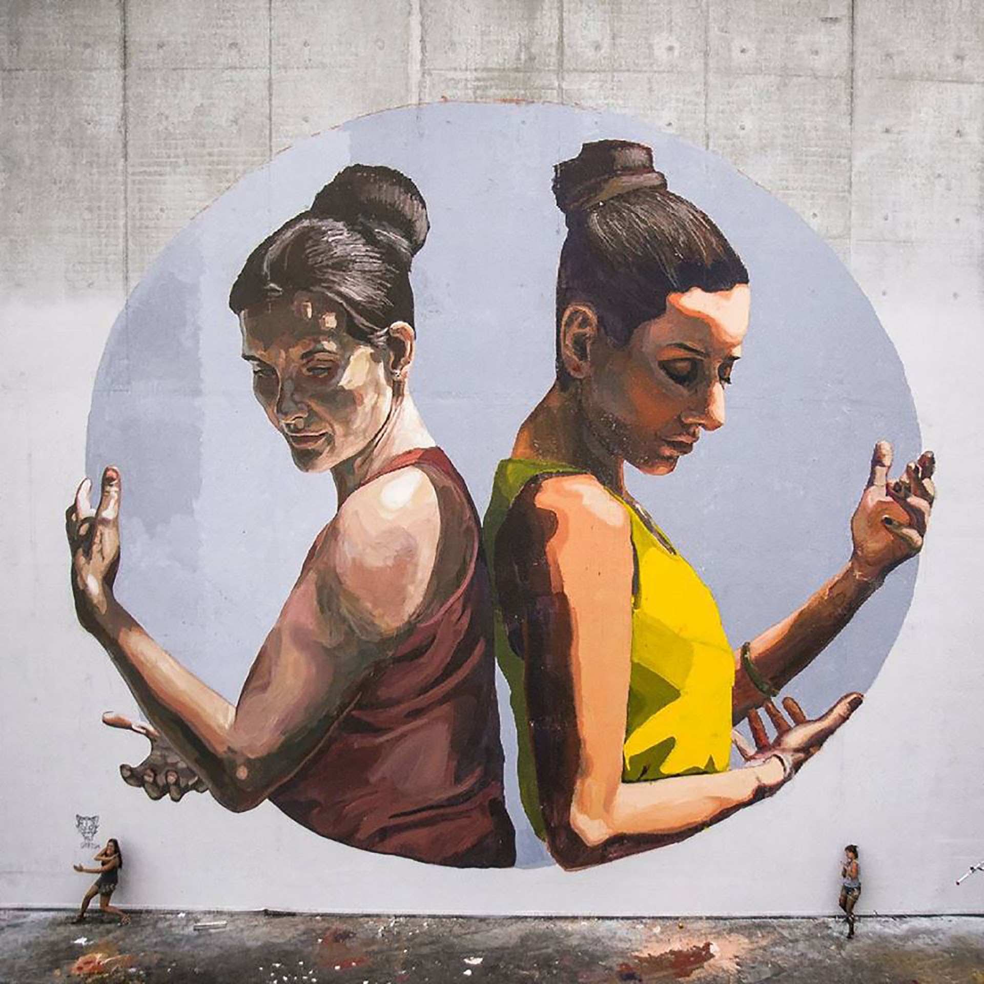 Obra a dúo con Marie Ajras
