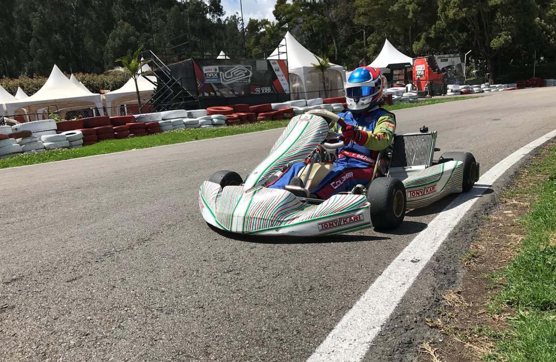 Sus inicios en el karting