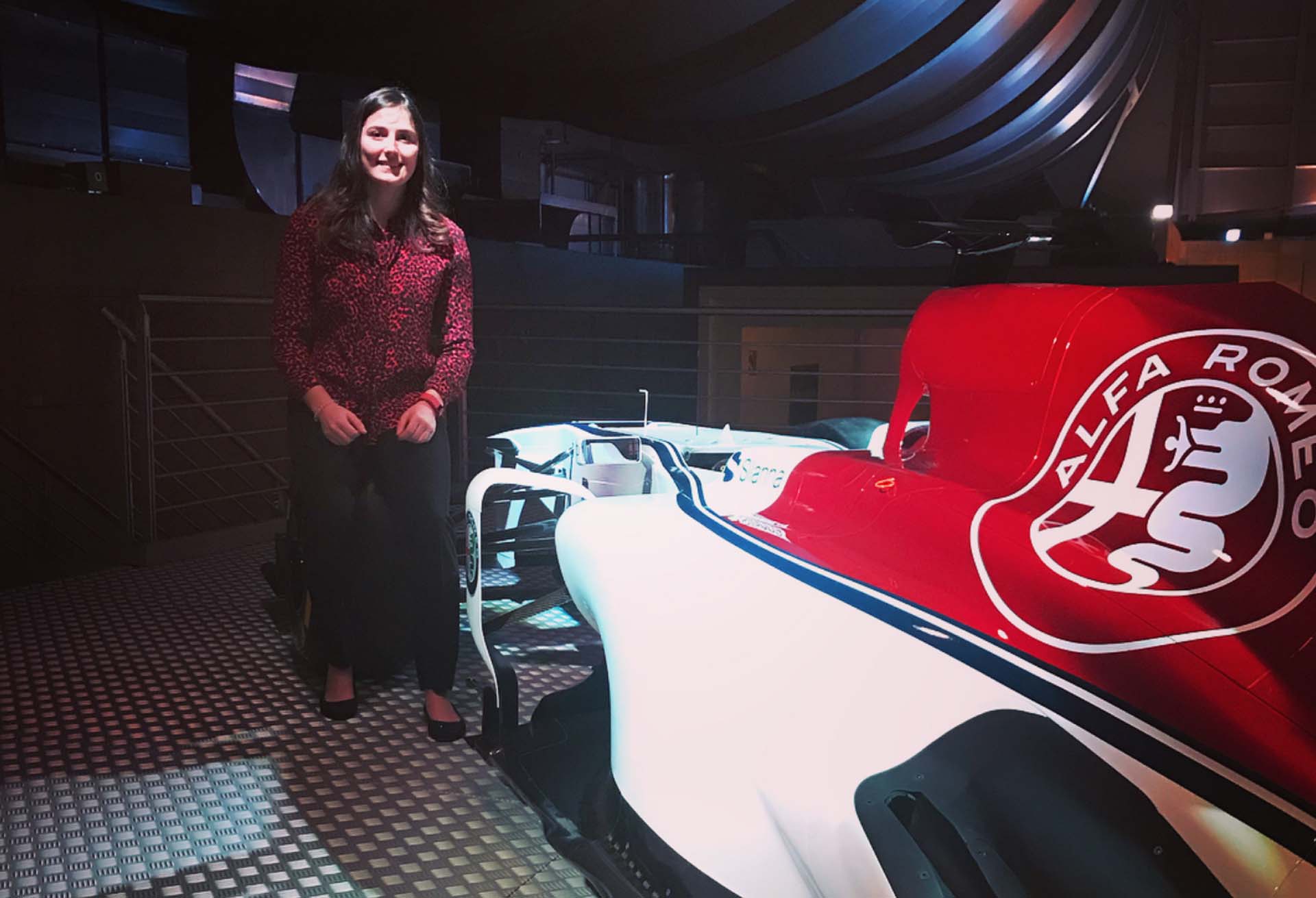 En 2017, Calderón fichó por Sauber como piloto de desarrollo de la escudería suiza