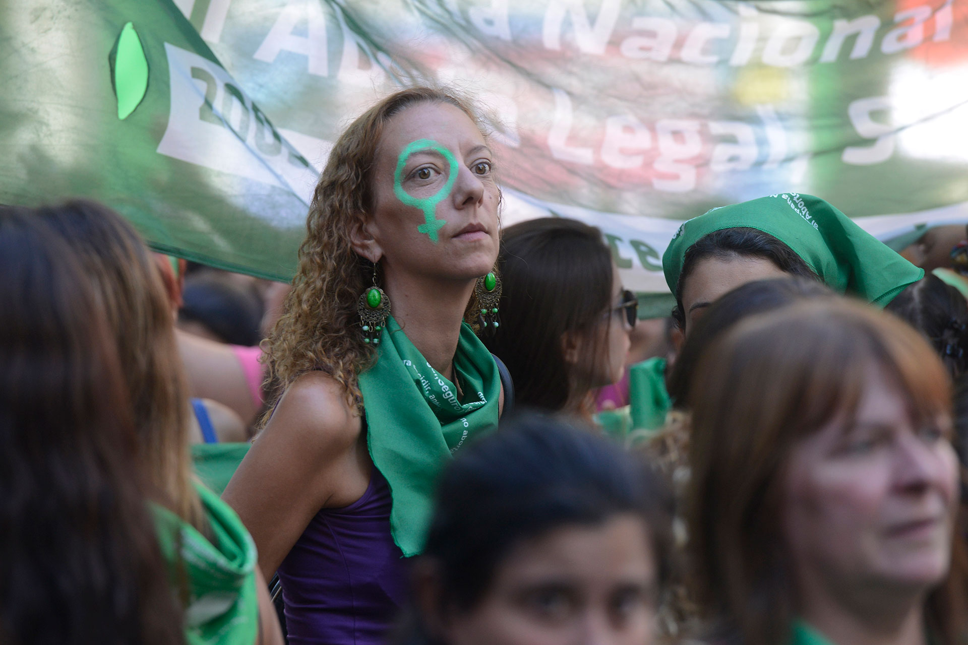 Calu Rivero marchó por primera vez en el #8M para que se entienda que “NO es NO”