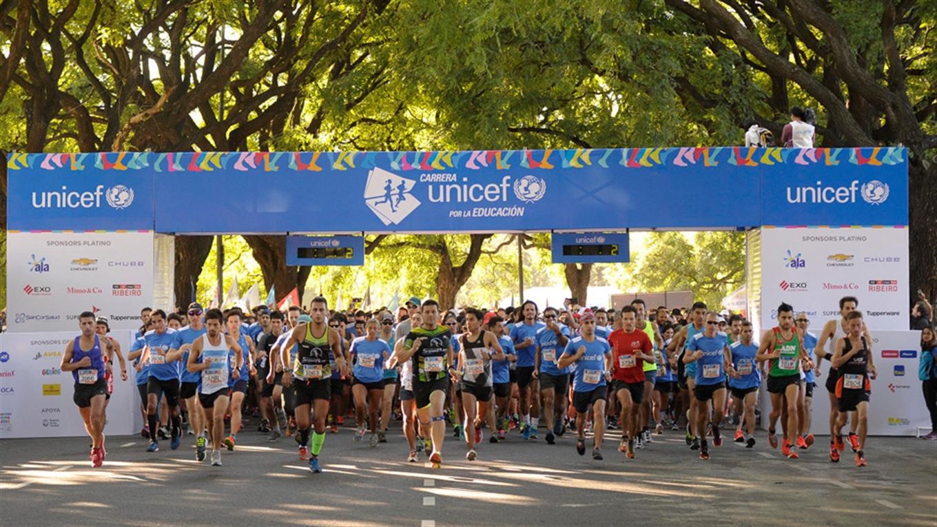 El domingo 17 se realizará una nueva edición de la Carrera UNICEF por la Educación