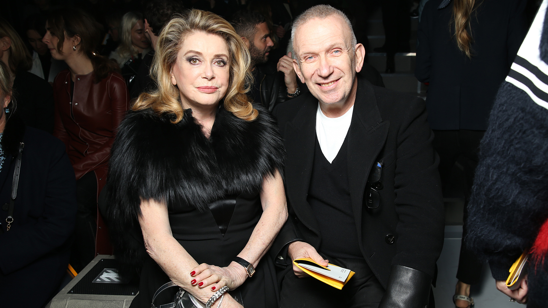 La leyenda de Hollywood- Catherine Deneuve – junto al diseñador Jean Paul Gaultier