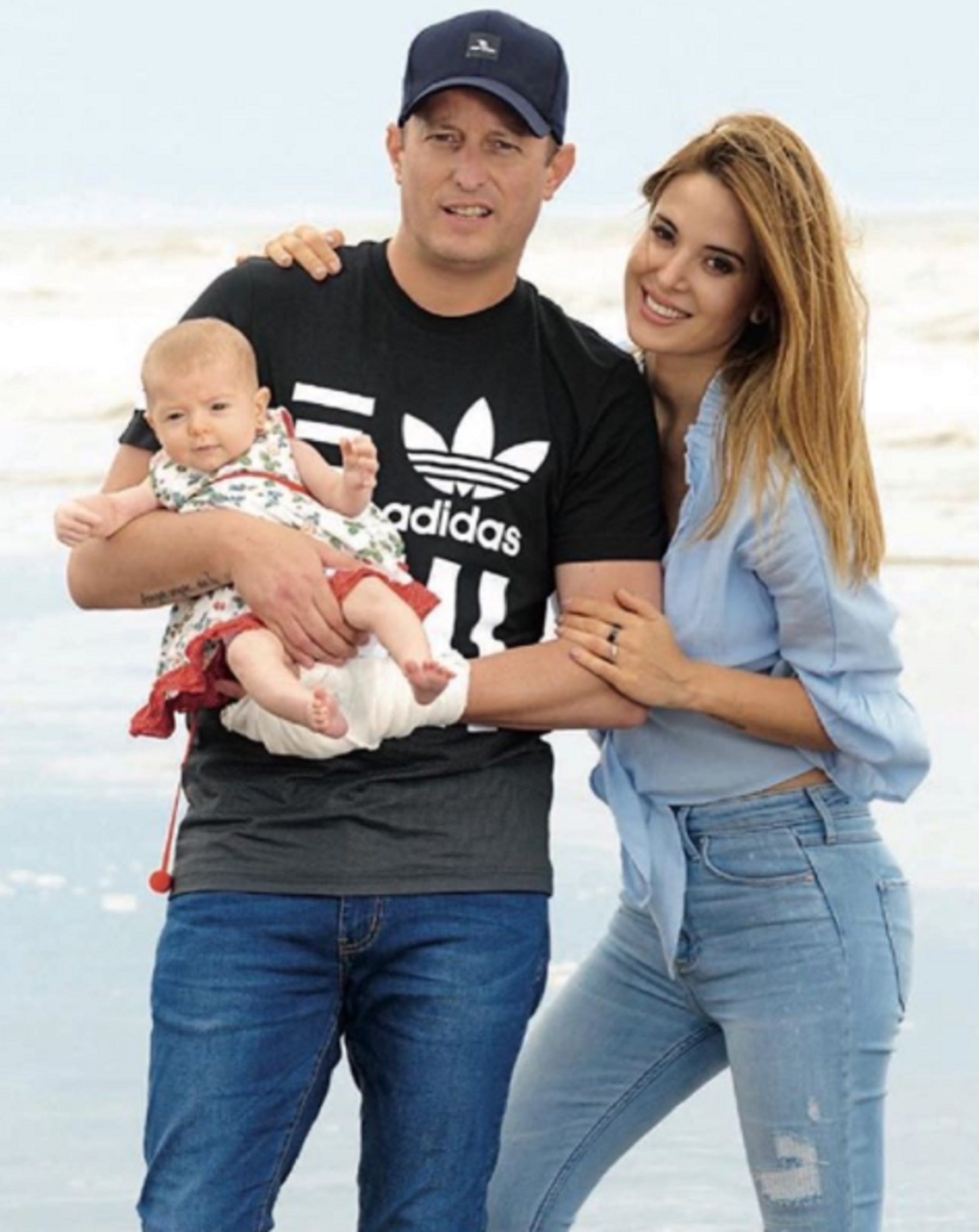 Jésica, Martín Insaurralde y la pequeña Chloé