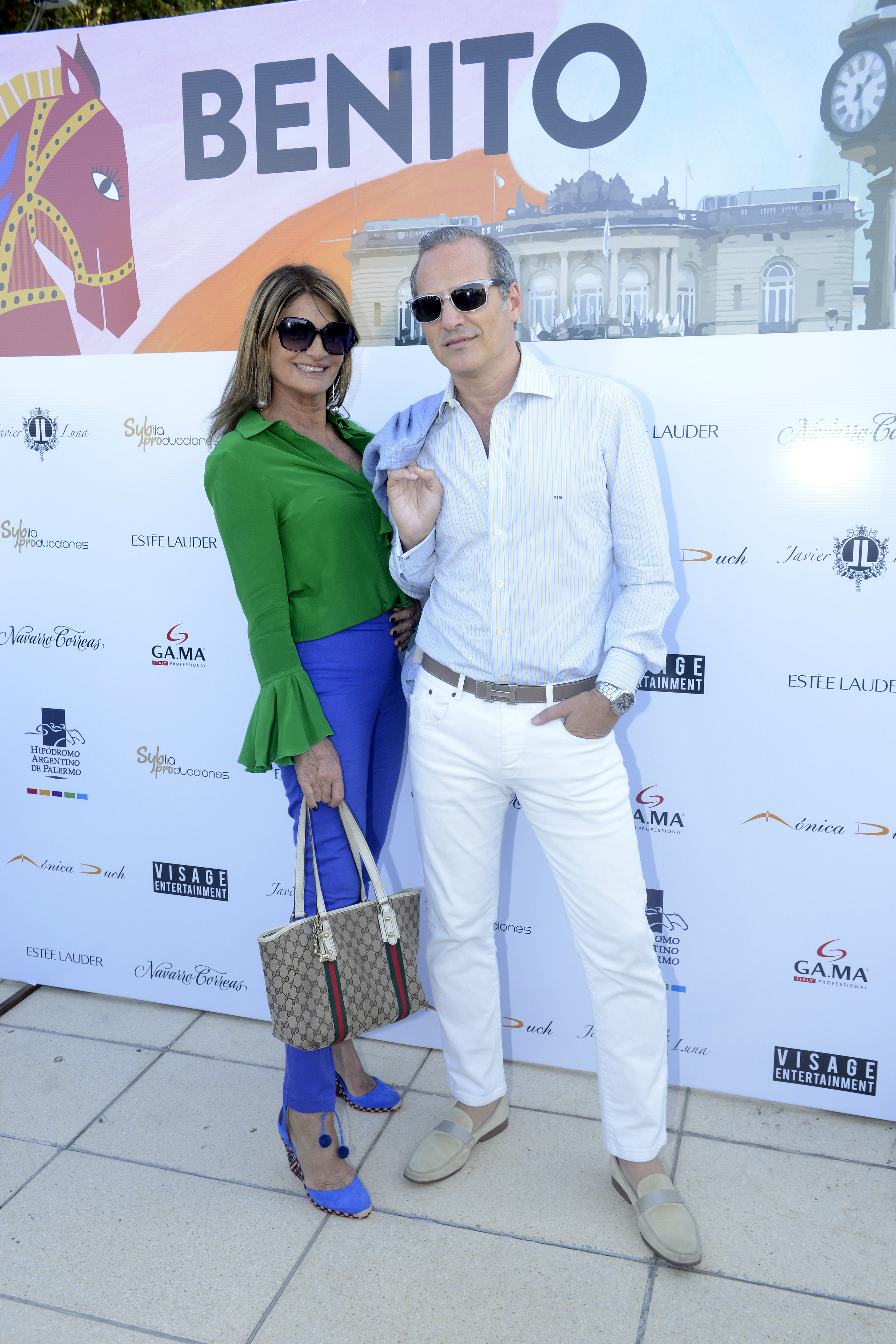 Teresa Calandra y Javier Iturrioz. (Foto Fabián Mattiazzi/GENTE)