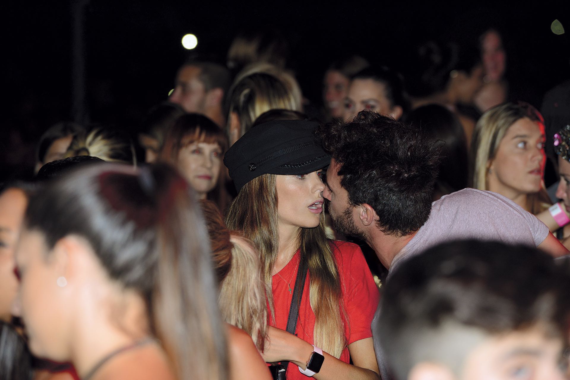 Melina Lezcano cerquita de su chico: Diego Benítez. (Fotos Diego Soldini/GENTE y Sergio Santillán/Fénix)
