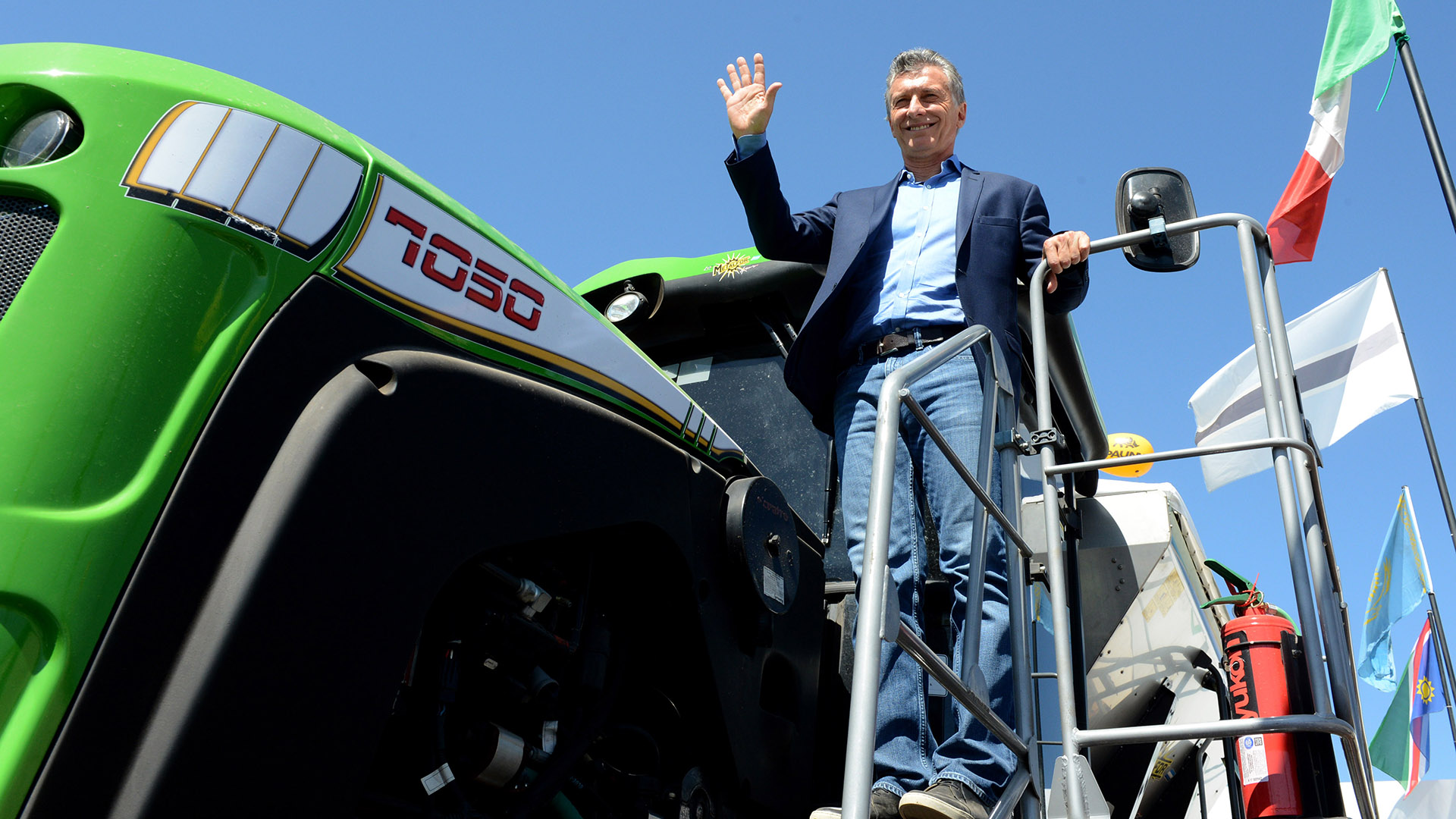 El presidente de la Nación, Mauricio Macri