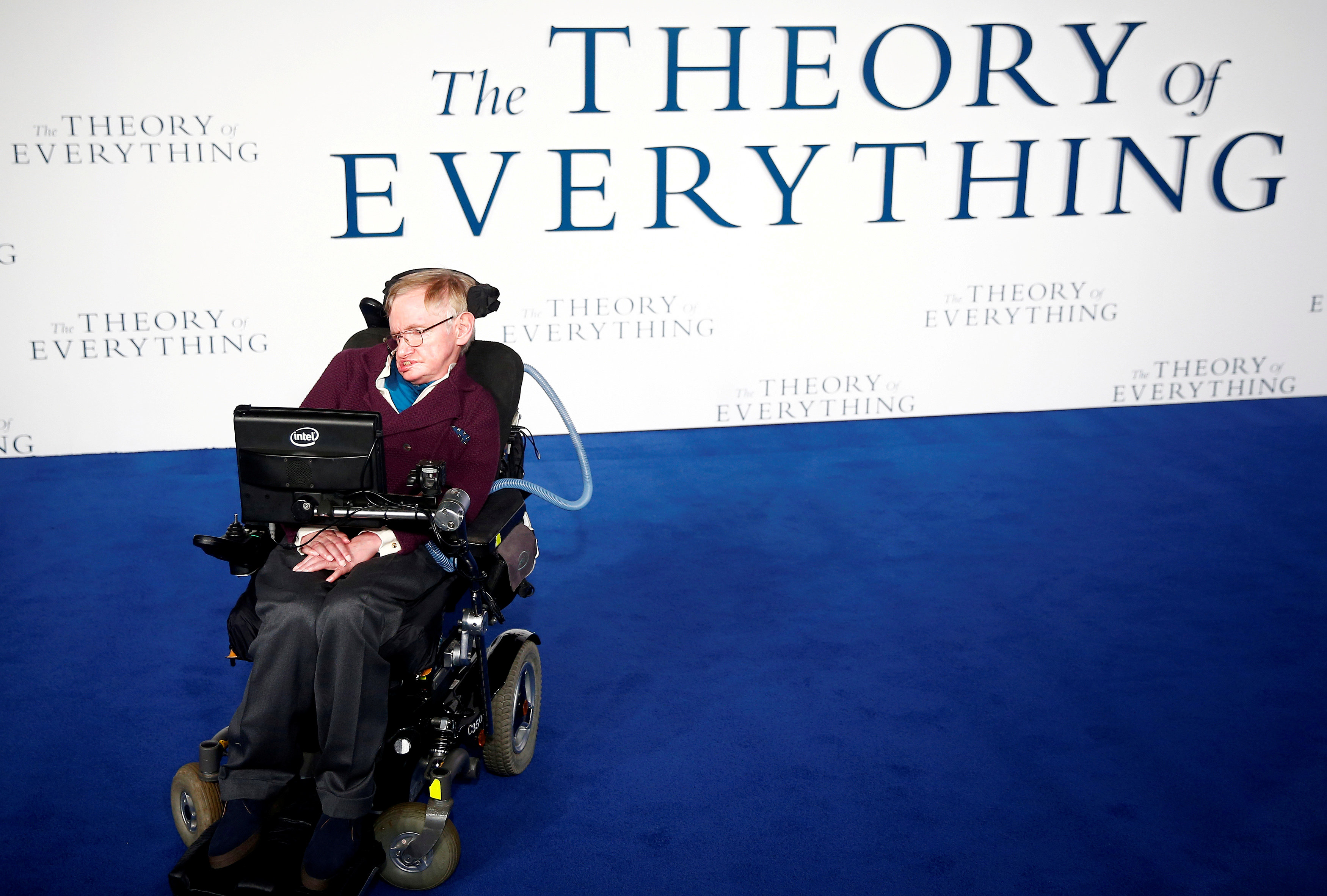 En la premiére de la película “La teoría del todo” (REUTERS/Andrew Winning/archivo)
