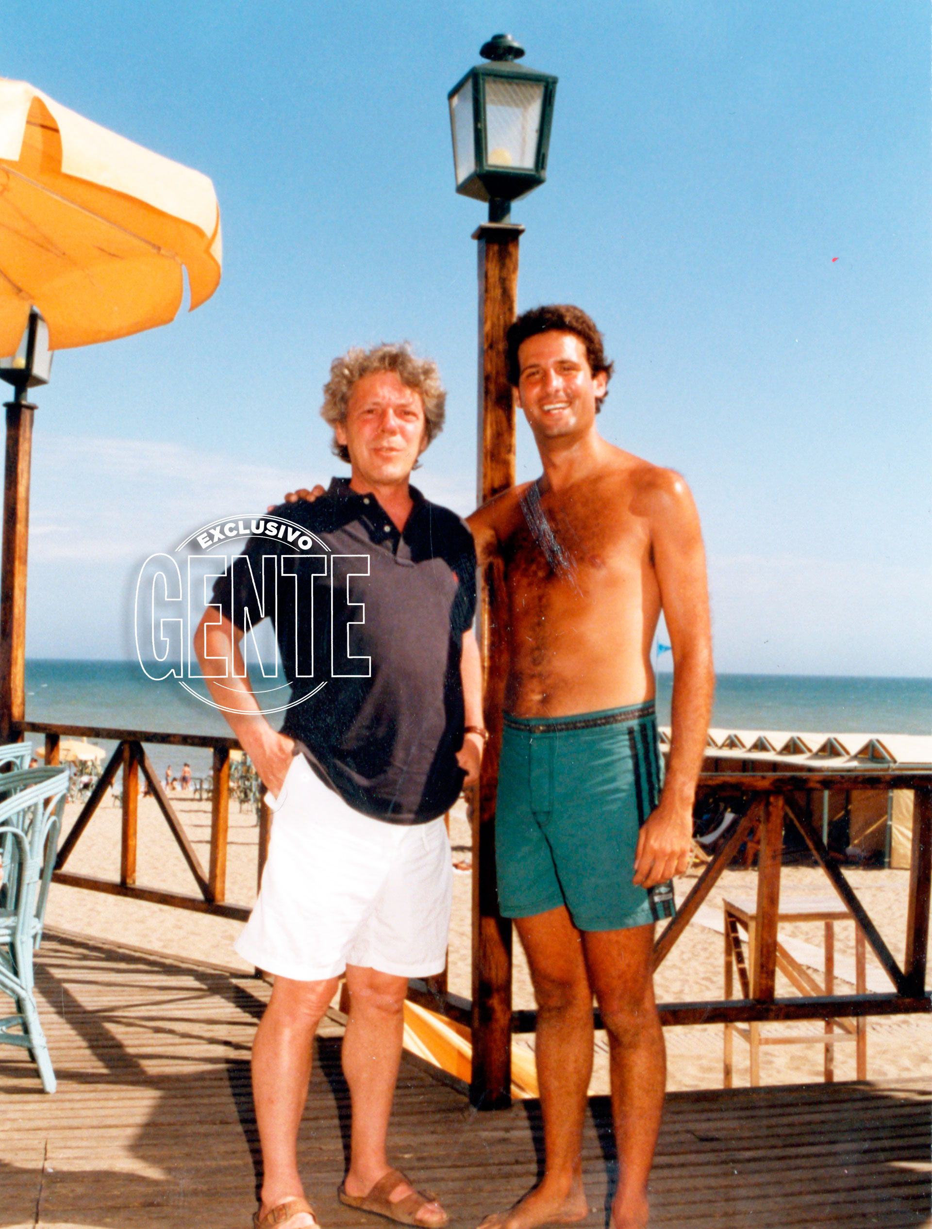 Disi con José María Listorti. (Foto archivo GENTE)