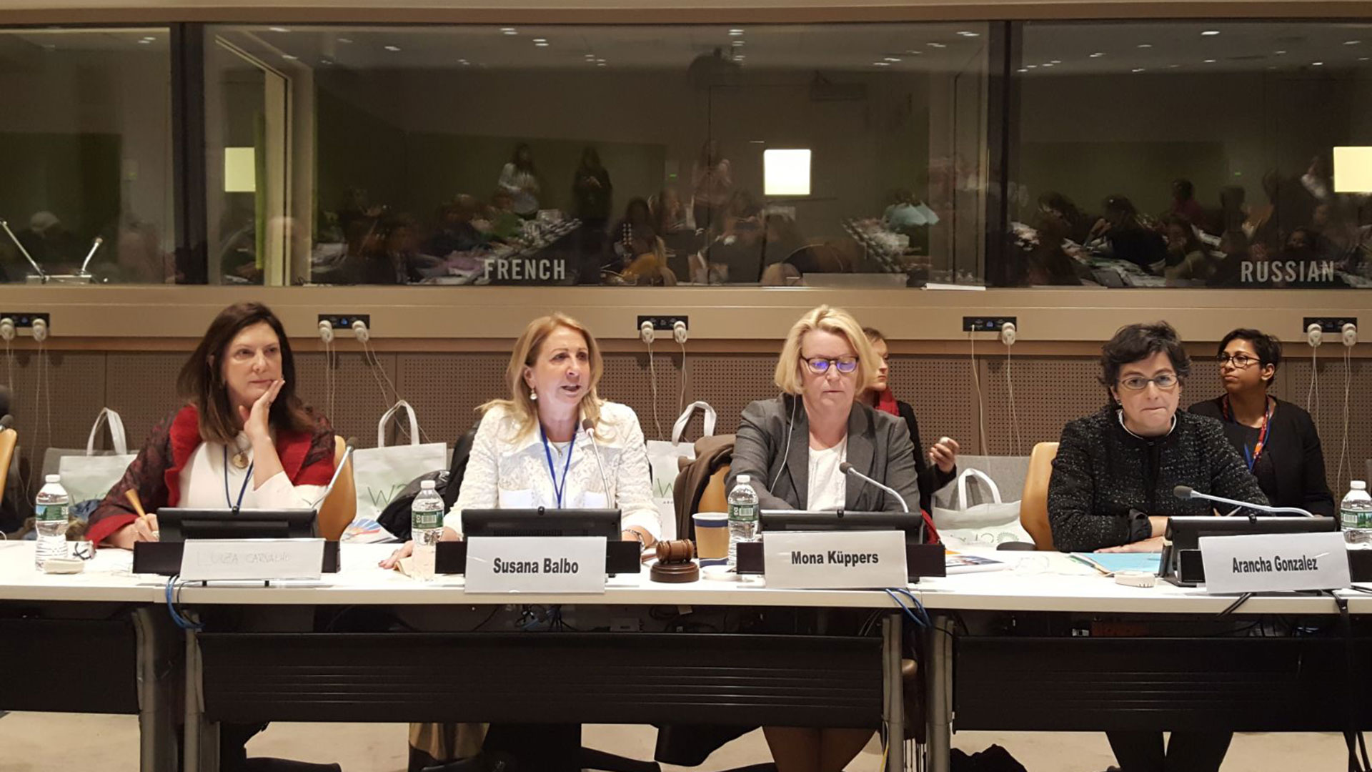 Susana Balbo en la Comisión de la Condición Jurídica y Social de la Mujer de la ONU