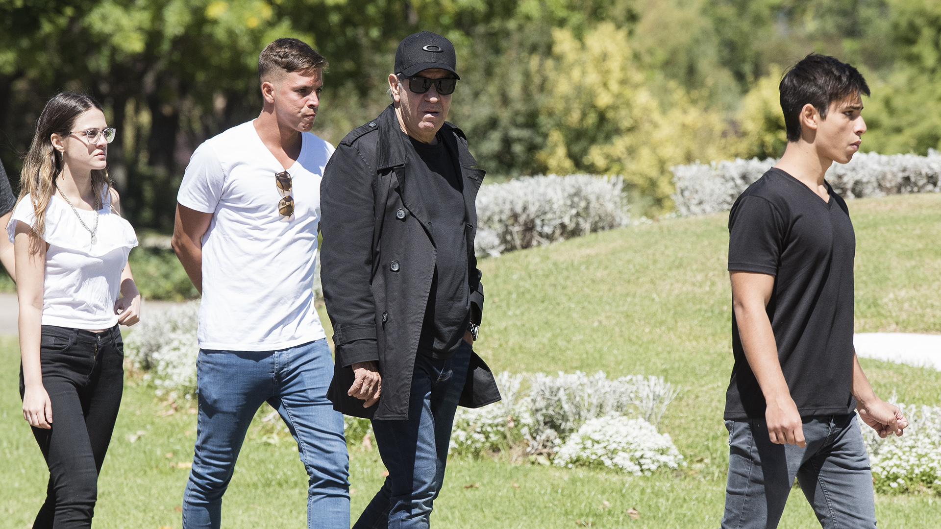 Los nietos de Disi con Miguel Ángel Rodríguez