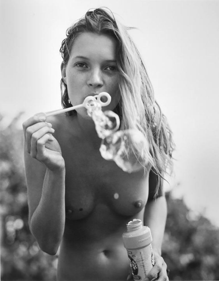 Kate Moss fotografiada por Bruce Weber