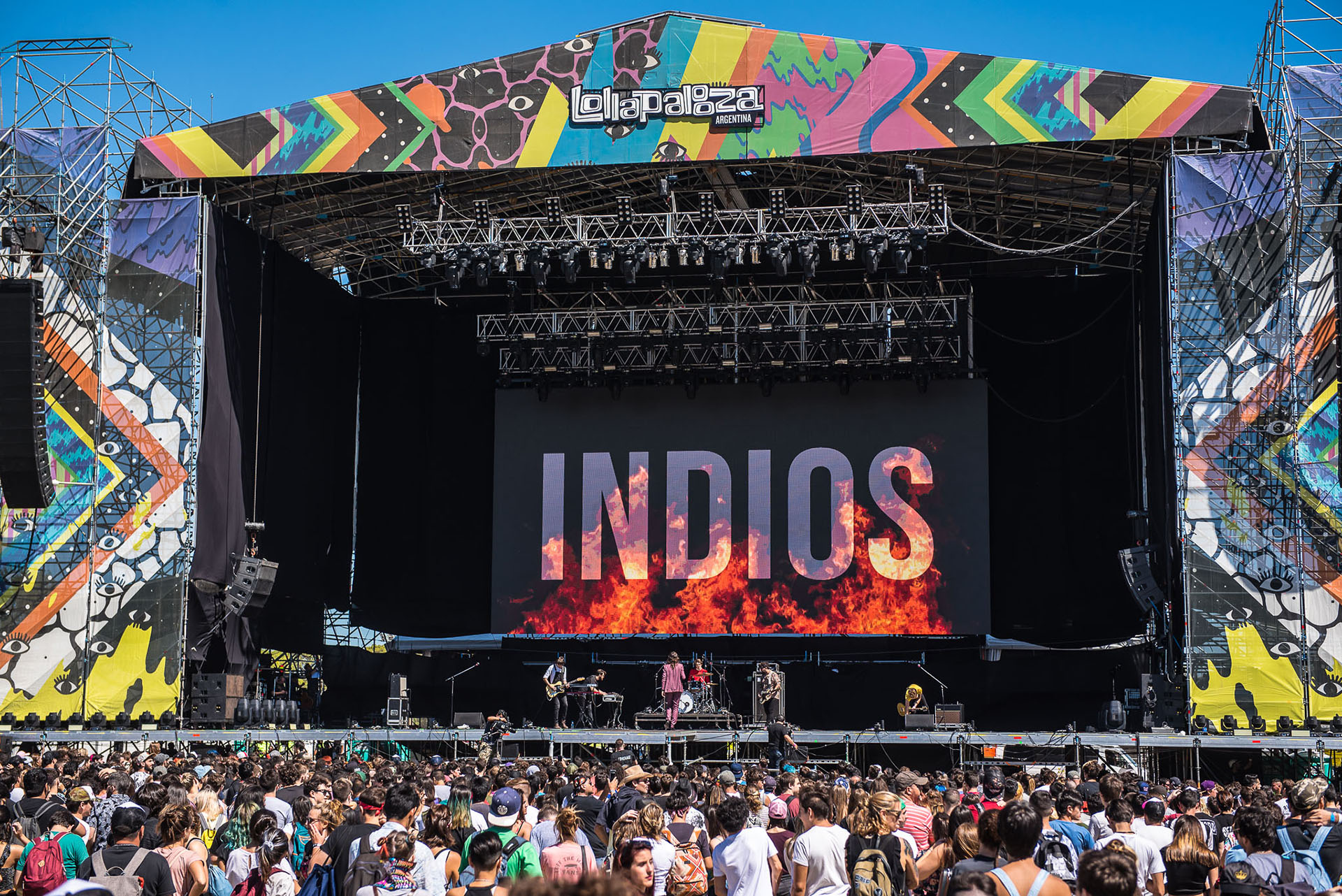 El show de Indios en Lollapalooza 2018