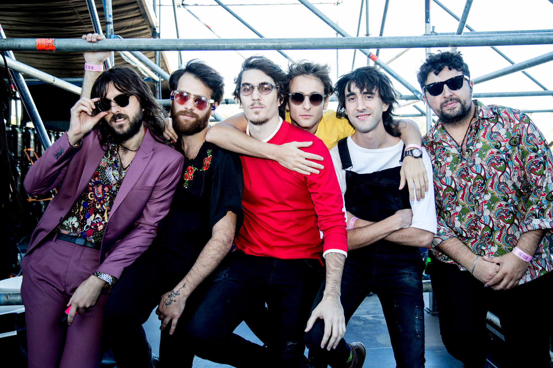La banda Indios en el Lollapalooza