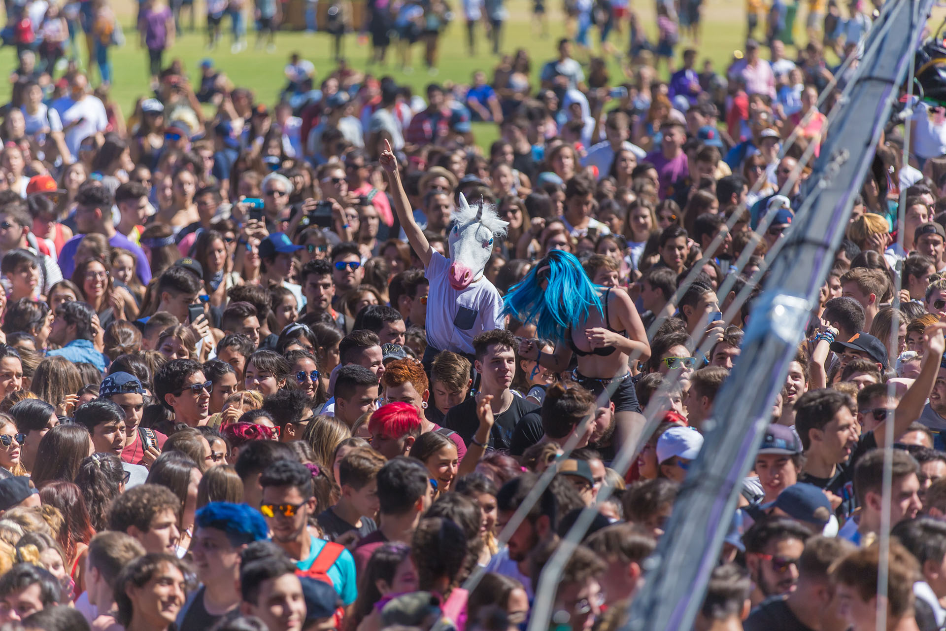 El público en la primera fecha del Lollapalooza