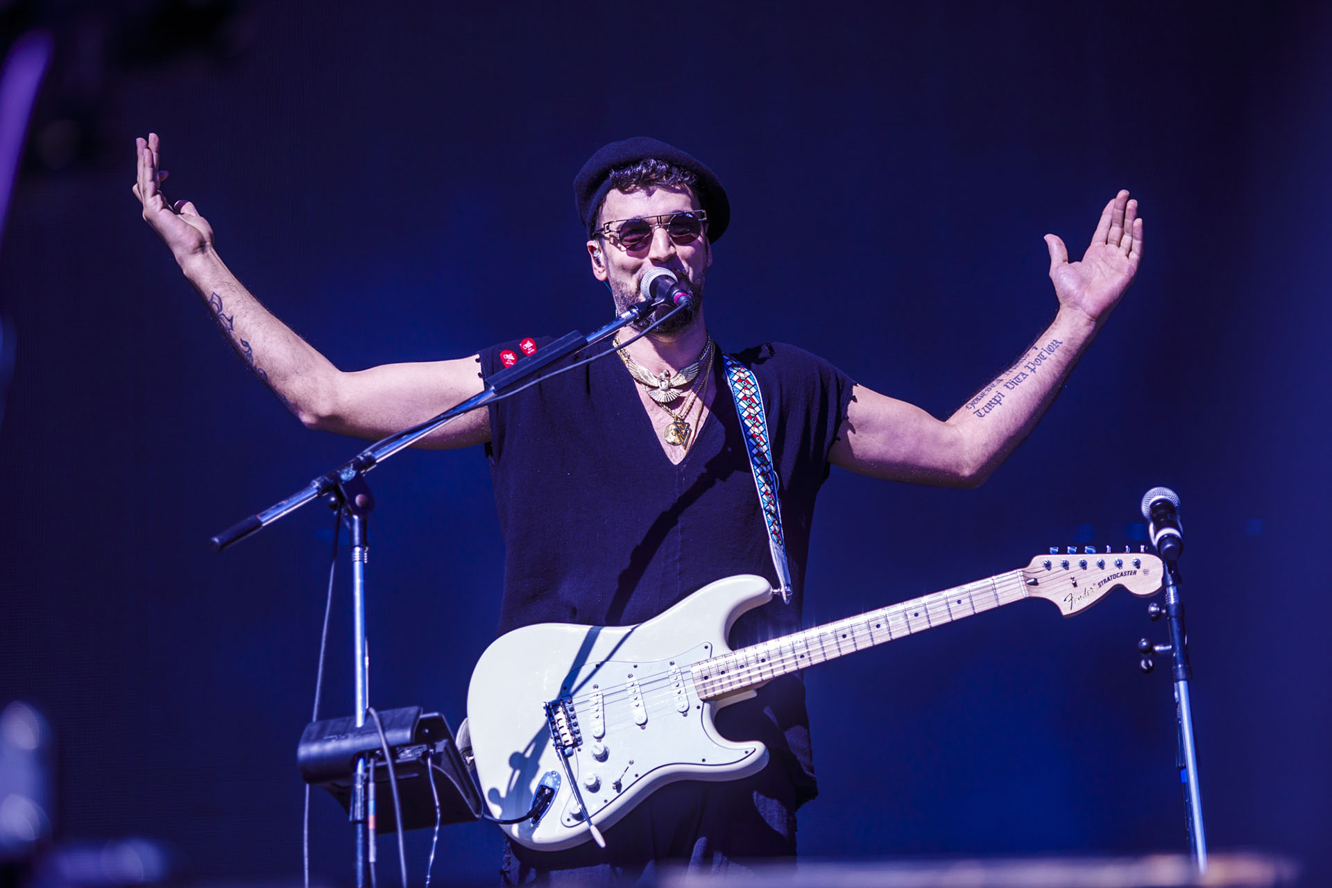 Dante Spinetta se lució en el Lollapalooza Argentina