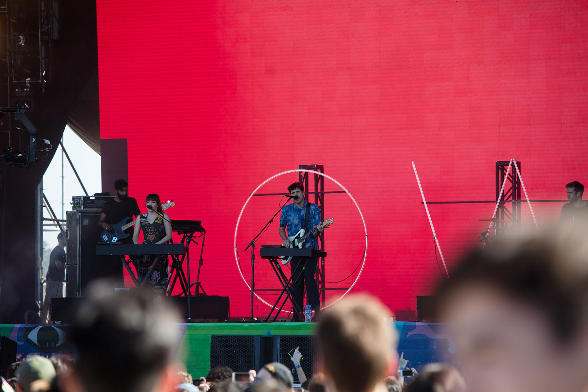 OH Wonder y su show en el Lollapalooza