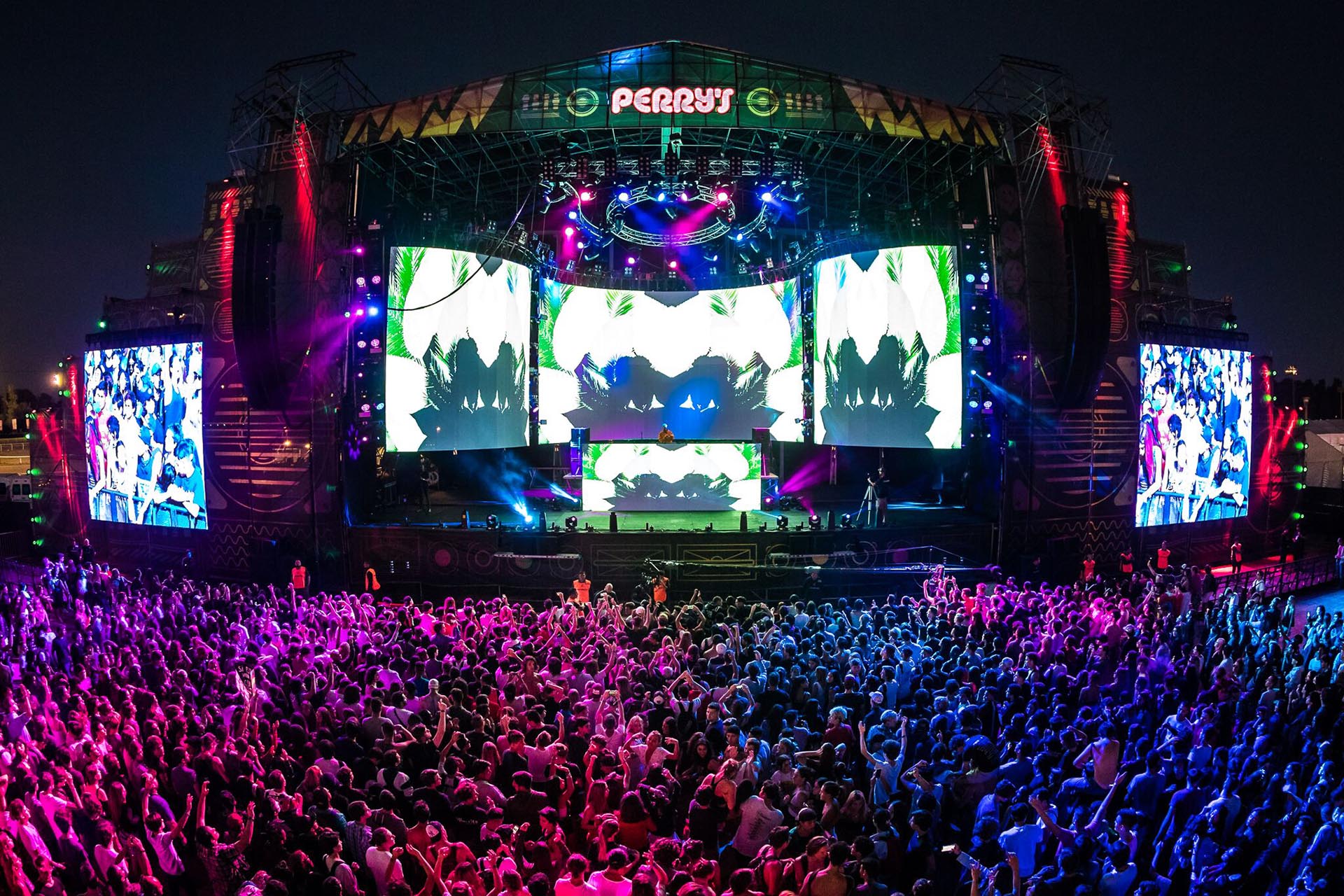 Escenario Perry’s del Lollapalooza Argentina 2018
