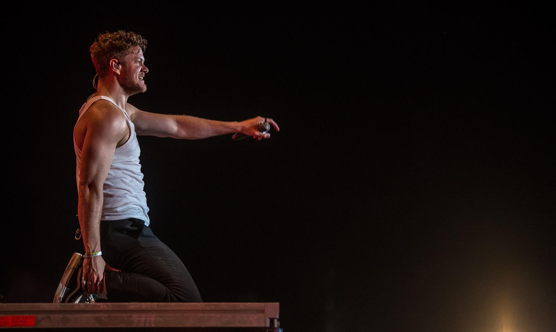 Dan Reynolds, cantante de Imagine Dragons
