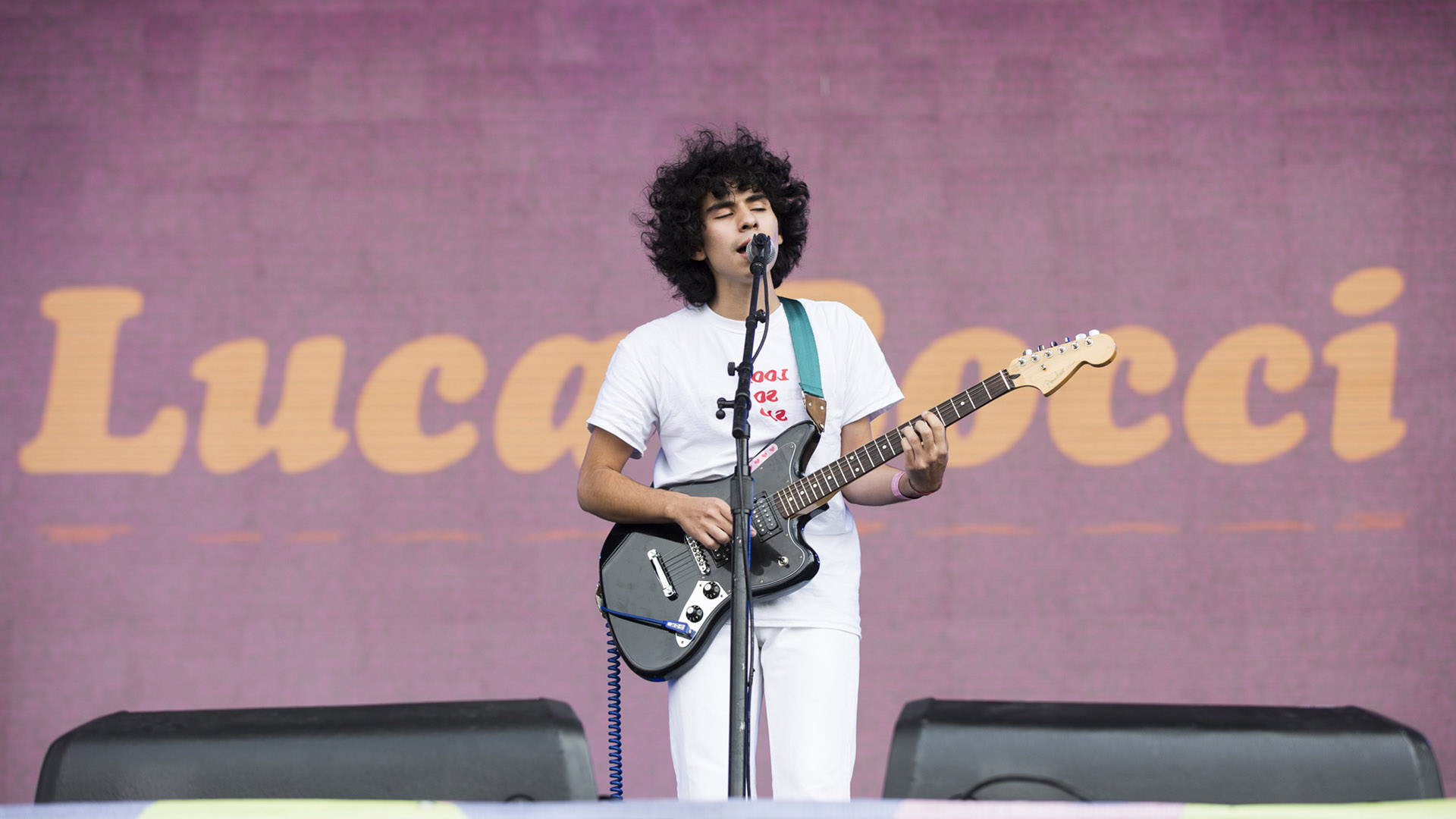 Luca Bocci en el Lollapalooza 2018