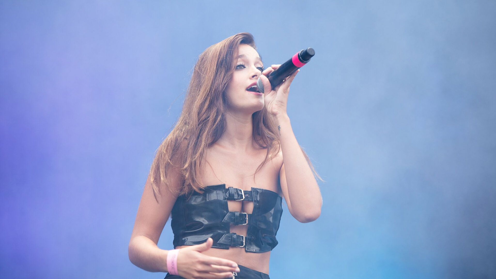 Oriana Sabatini en el escenario Perry’s del Lollapalooza 2018