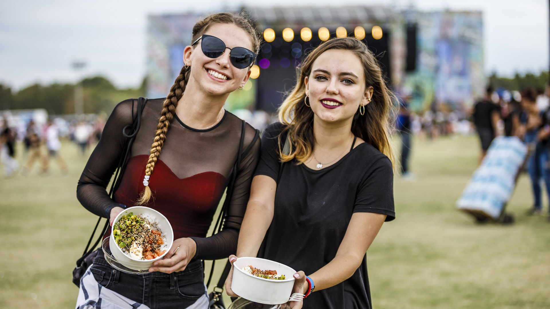 La gastronomía, presente en el Lollapalooza 2018