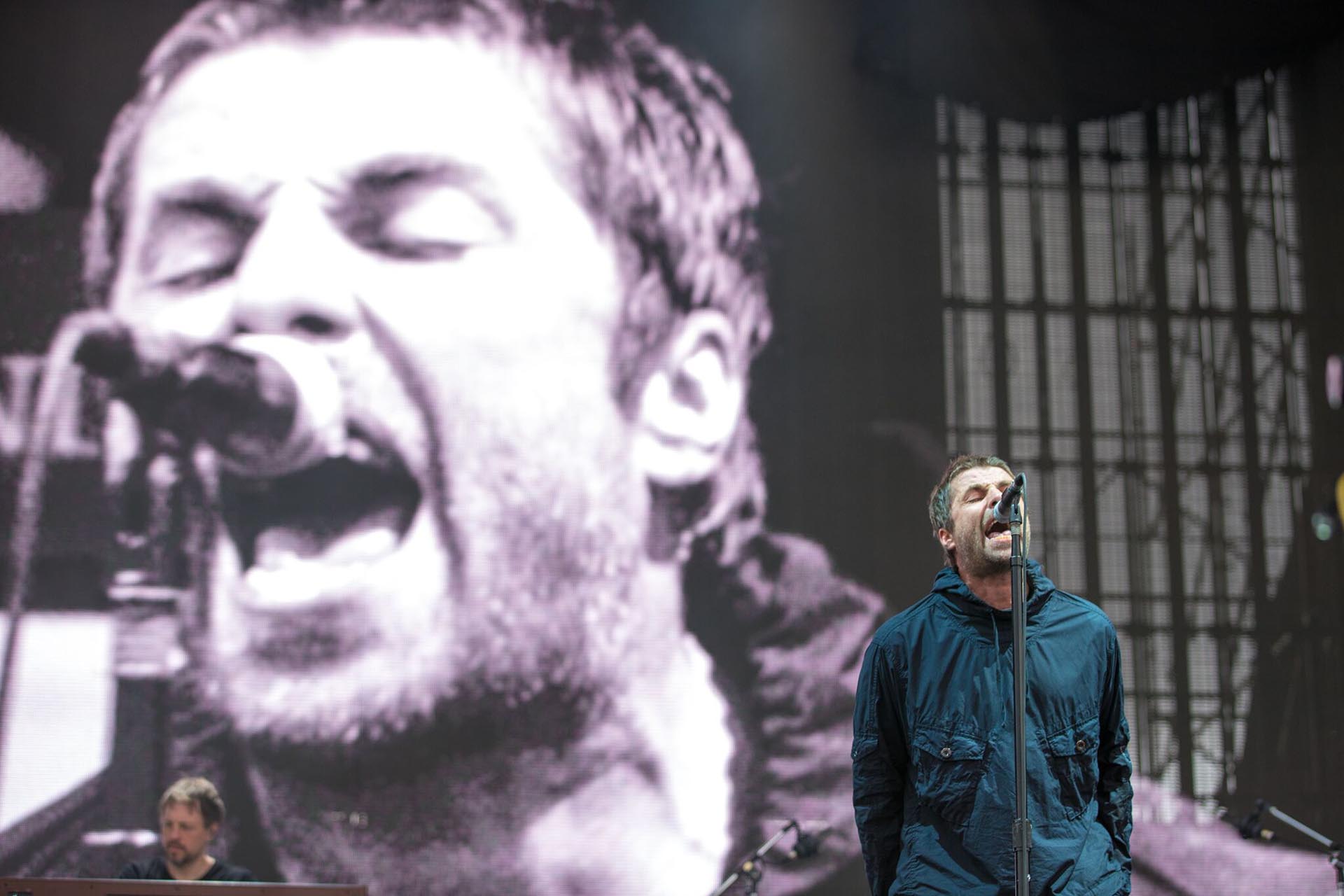Liam Gallagher en el Lollapalooza