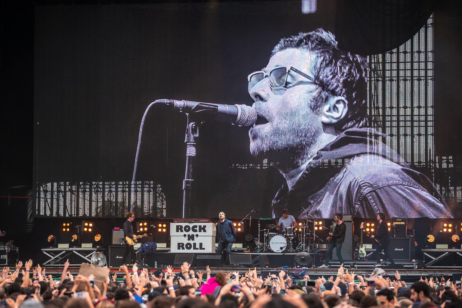 El show de Liam Gallagher en Lollapalooza 2018