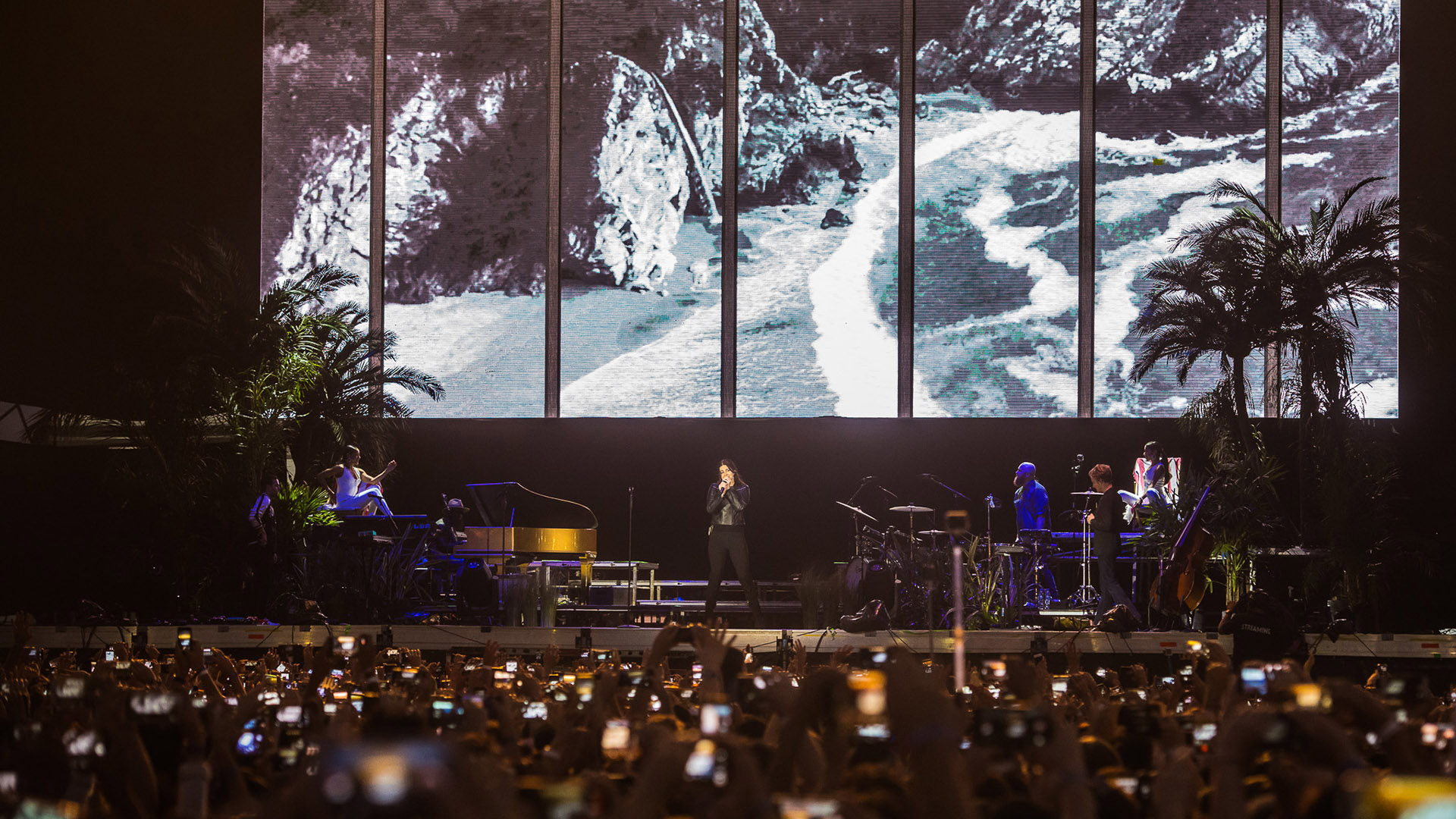 Lana del Rey brilló en Lollapalooza