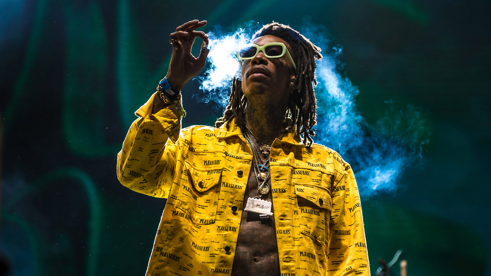 Wiz Khalifa en el Lollapalooza