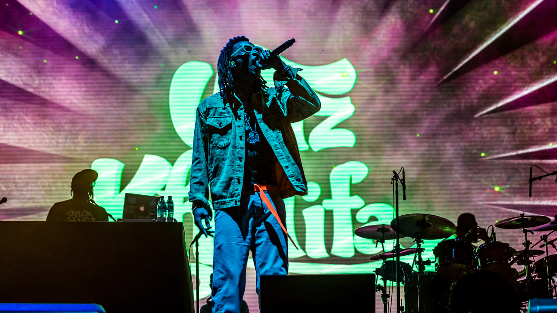 Wiz Khalifa en el Lollapalooza
