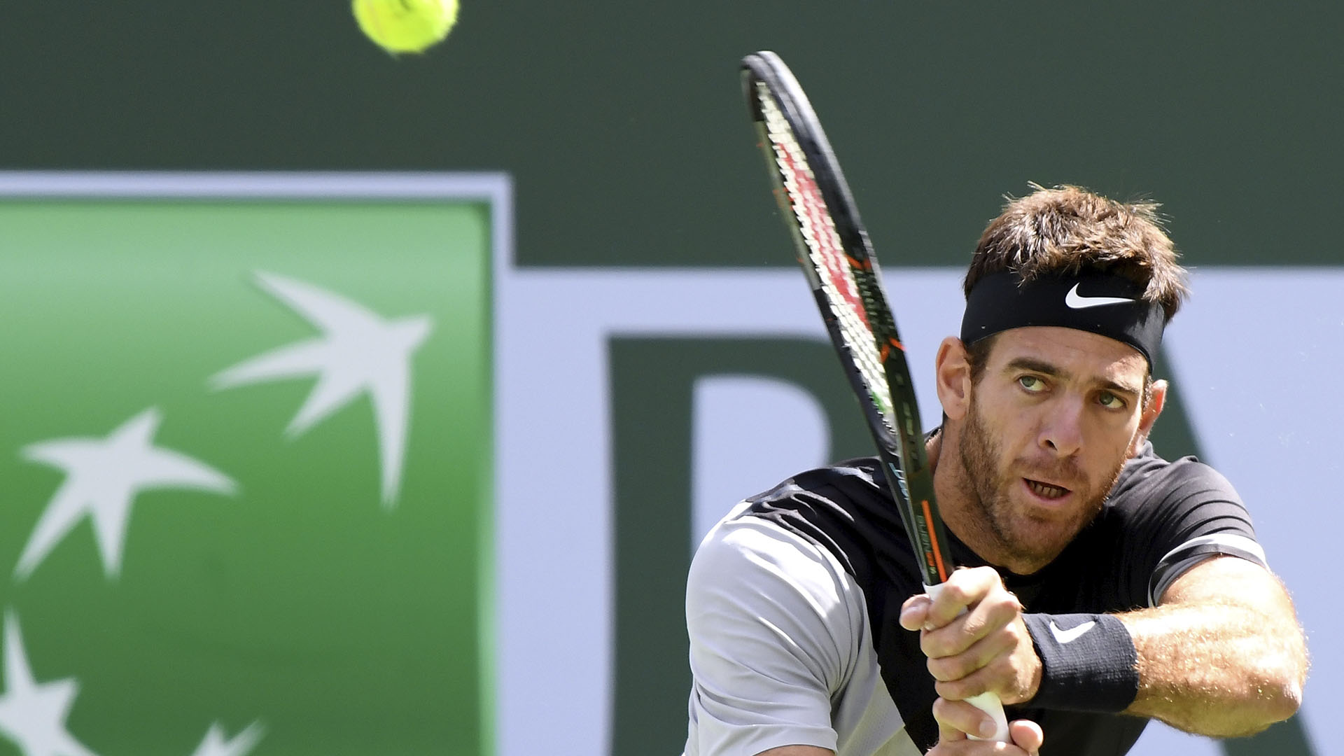 A partir del lunes, Del Potro será el sexto jugador del ranking (AFP)