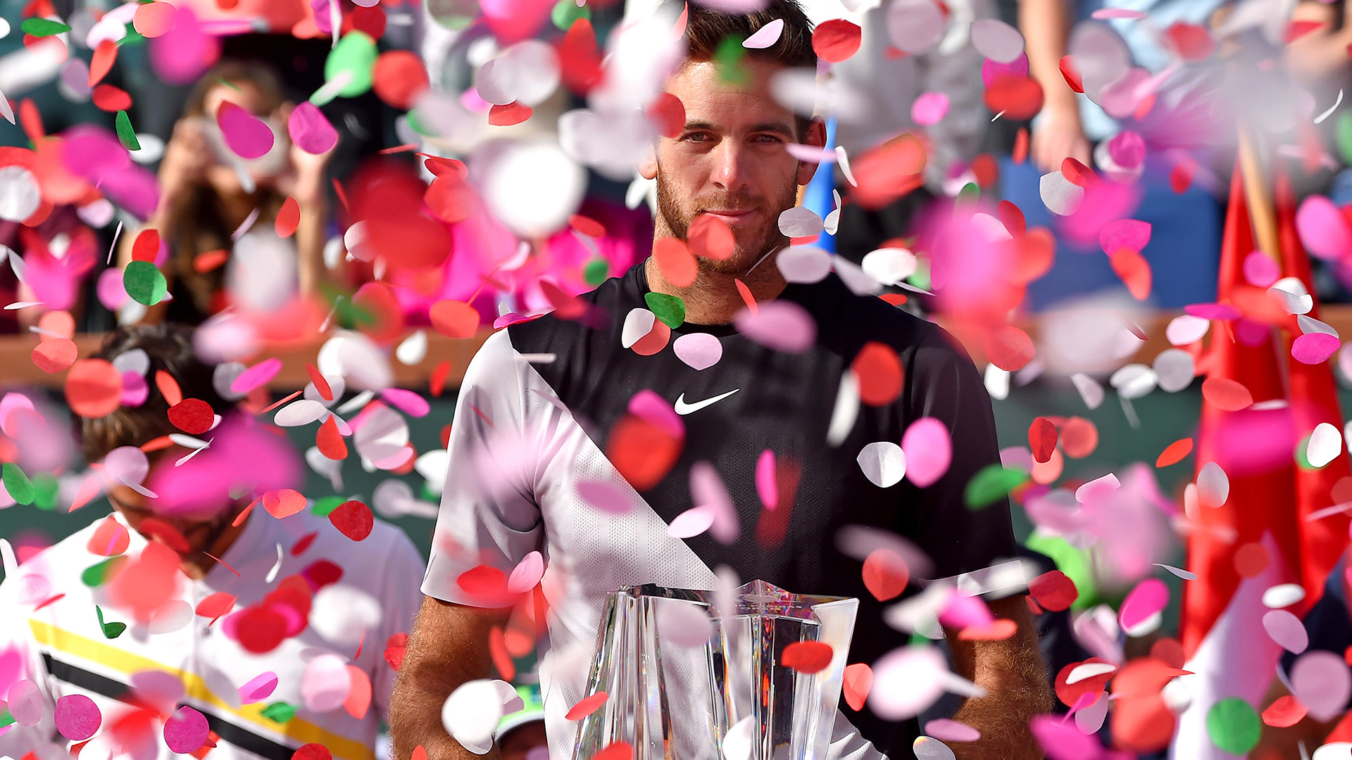 Del Potro festejó en Indian Wells (Reuters)