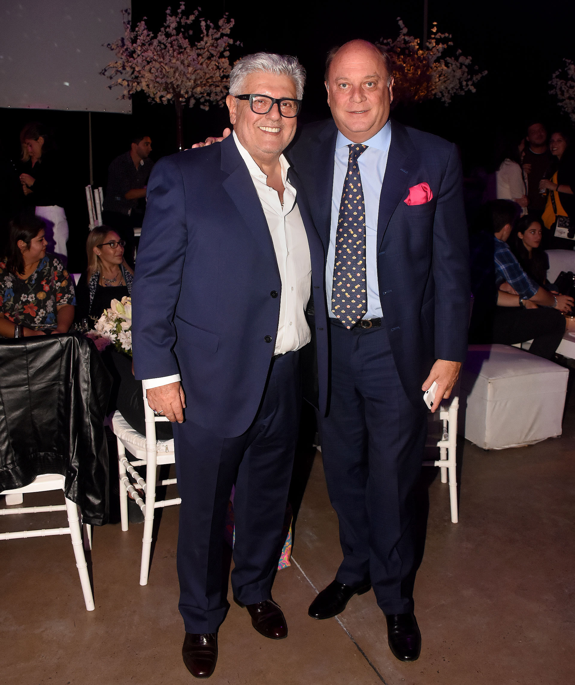 Carlos Gorosito junto al empresario Martín Cabrales