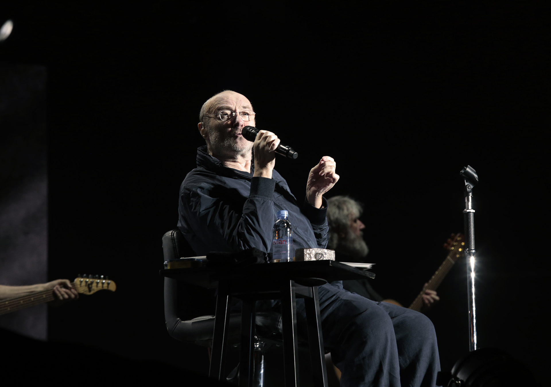 Sir Phil Collins interpretó temas como “Against All Odds”, “Another Day in Paradise”, “I Miss Again” y “Throwing It All Again” (Christian Bochichio / Teleshow)