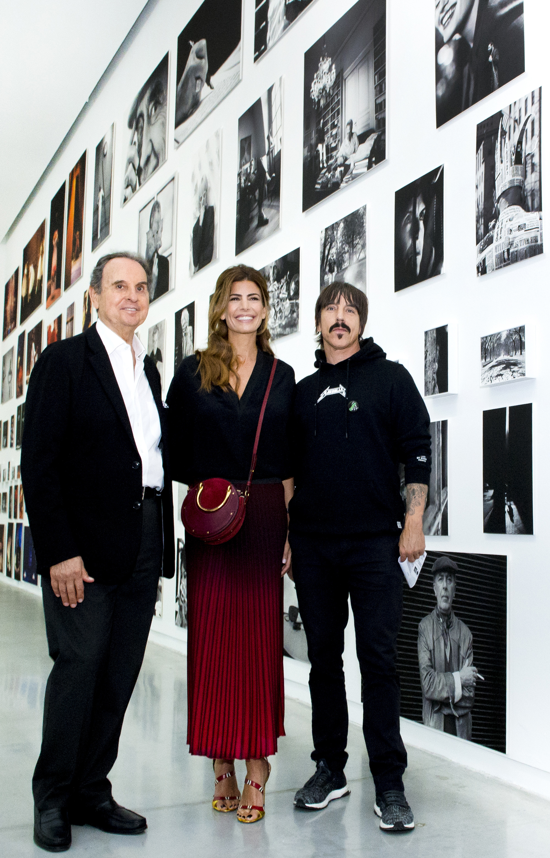 Aldo Sessa, Juliana Awada y Anthony Kiedis