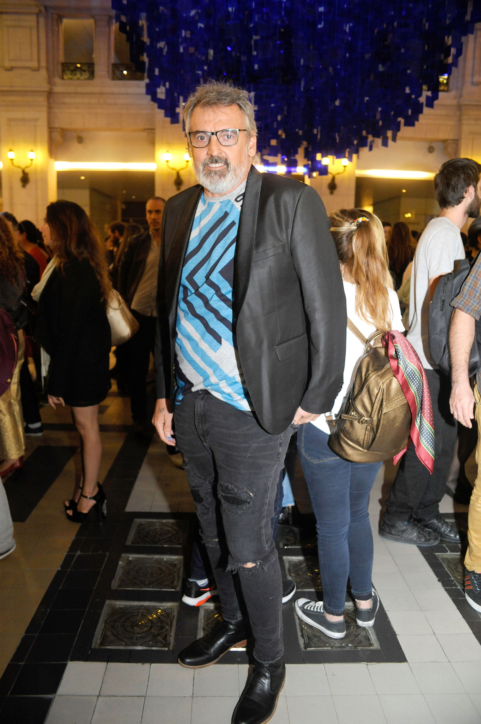 Benito Fernandez, presente durante toda la agenda del diseñador francés
