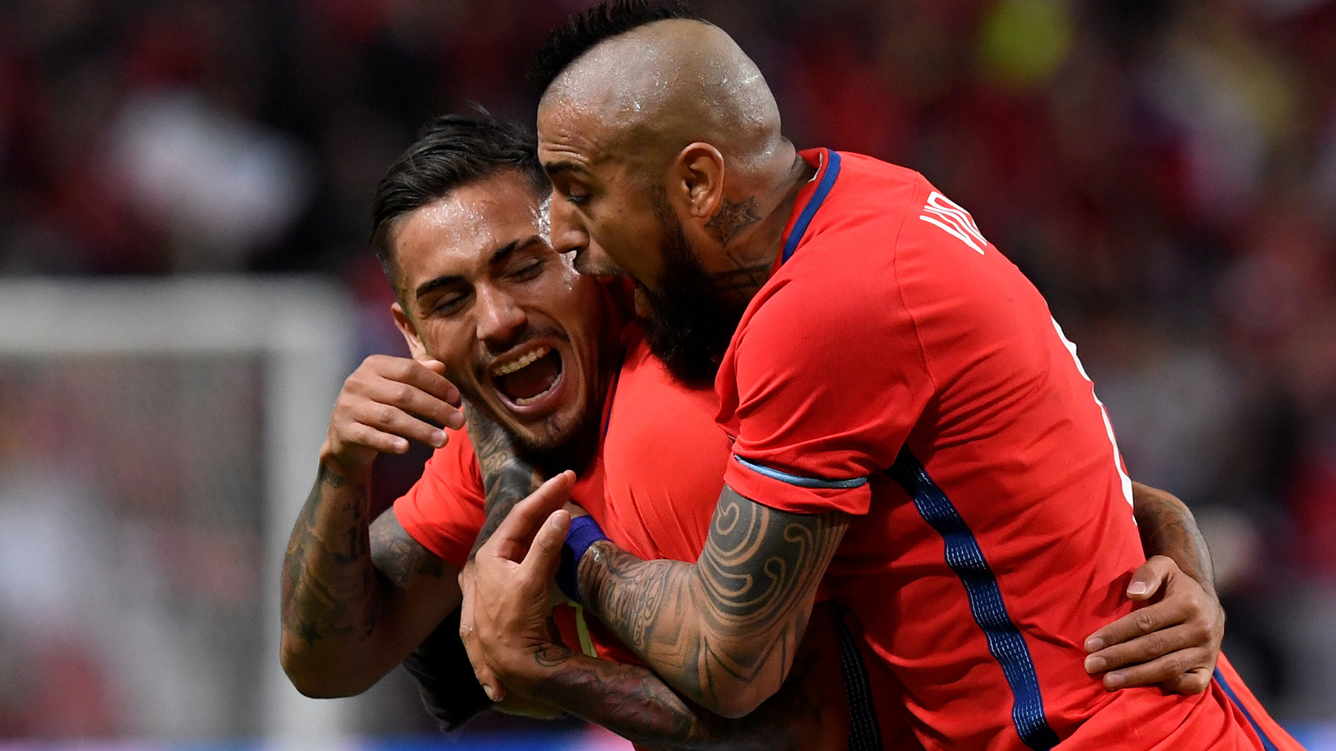 Arturo Vidal destaca luego del triunfo sobre Olympique de Lyon (5-1), que le permitió a Barcelona avanzar a cuartos de final de la Champions League (Foto: Reuters)
