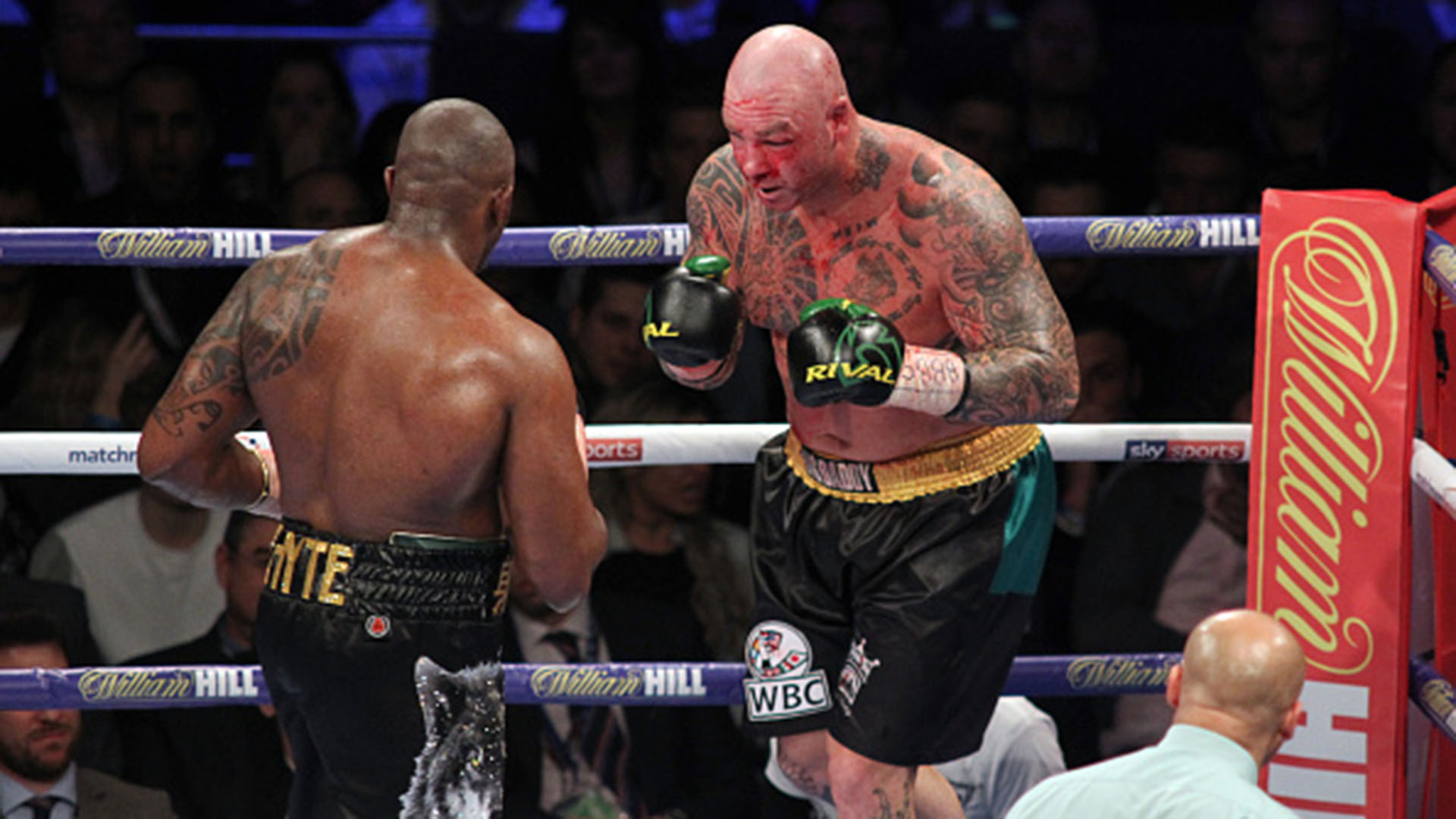 Con un devastador KO, Dillian Whyte le quitó el invicto a Lucas Browne en el sexto asalto (Foto: Getty)