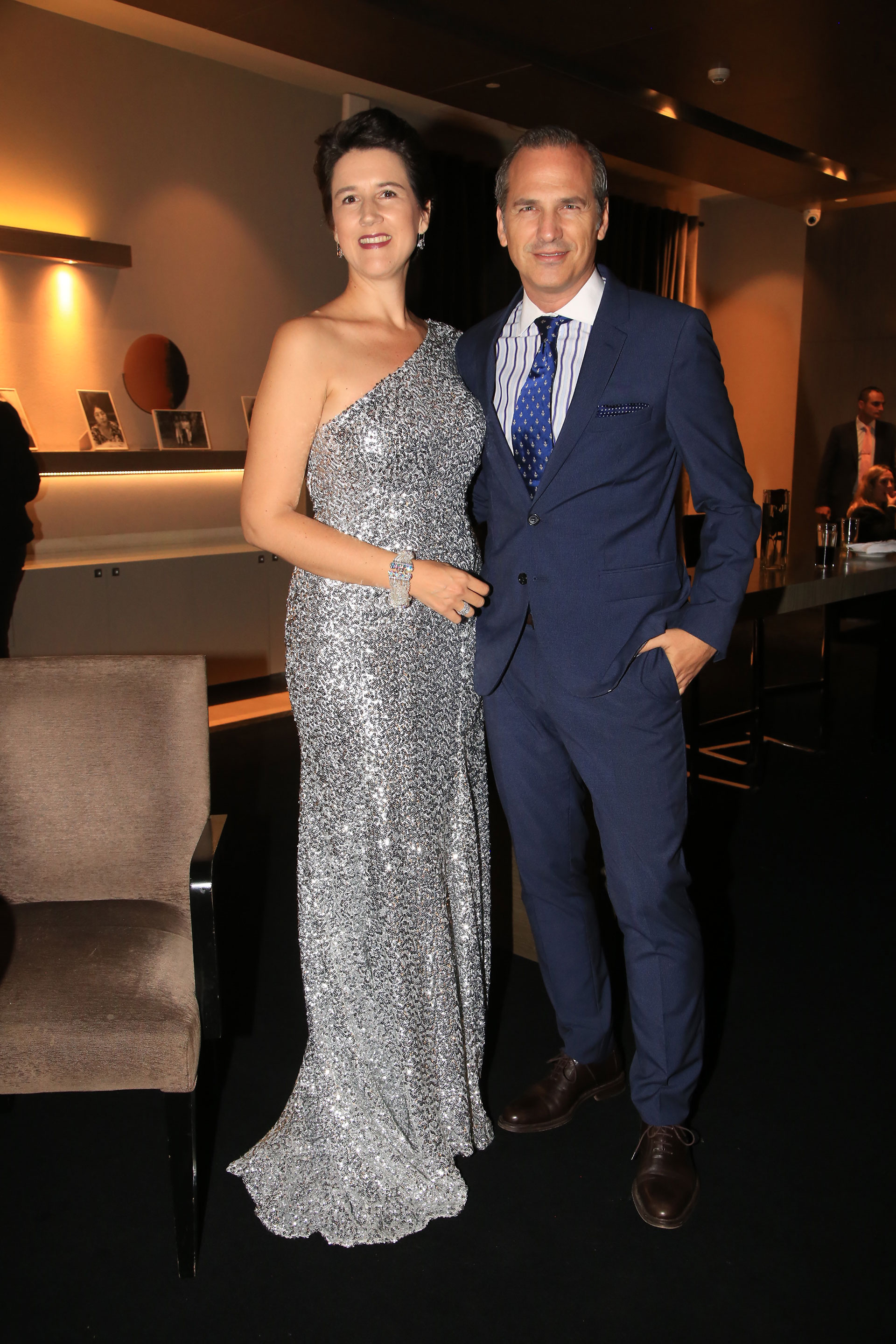La soprano Sara Fleming con Javier Iturrioz