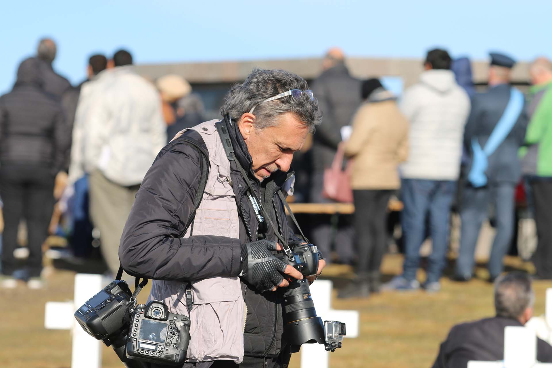 El prestigioso fotógrafo argentino Víctor Bugge