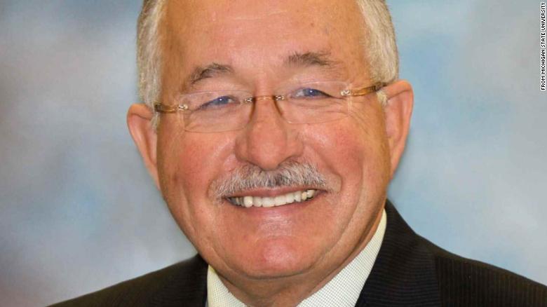 El ex decano de la Universidad Estatal de Michigan William Strampel