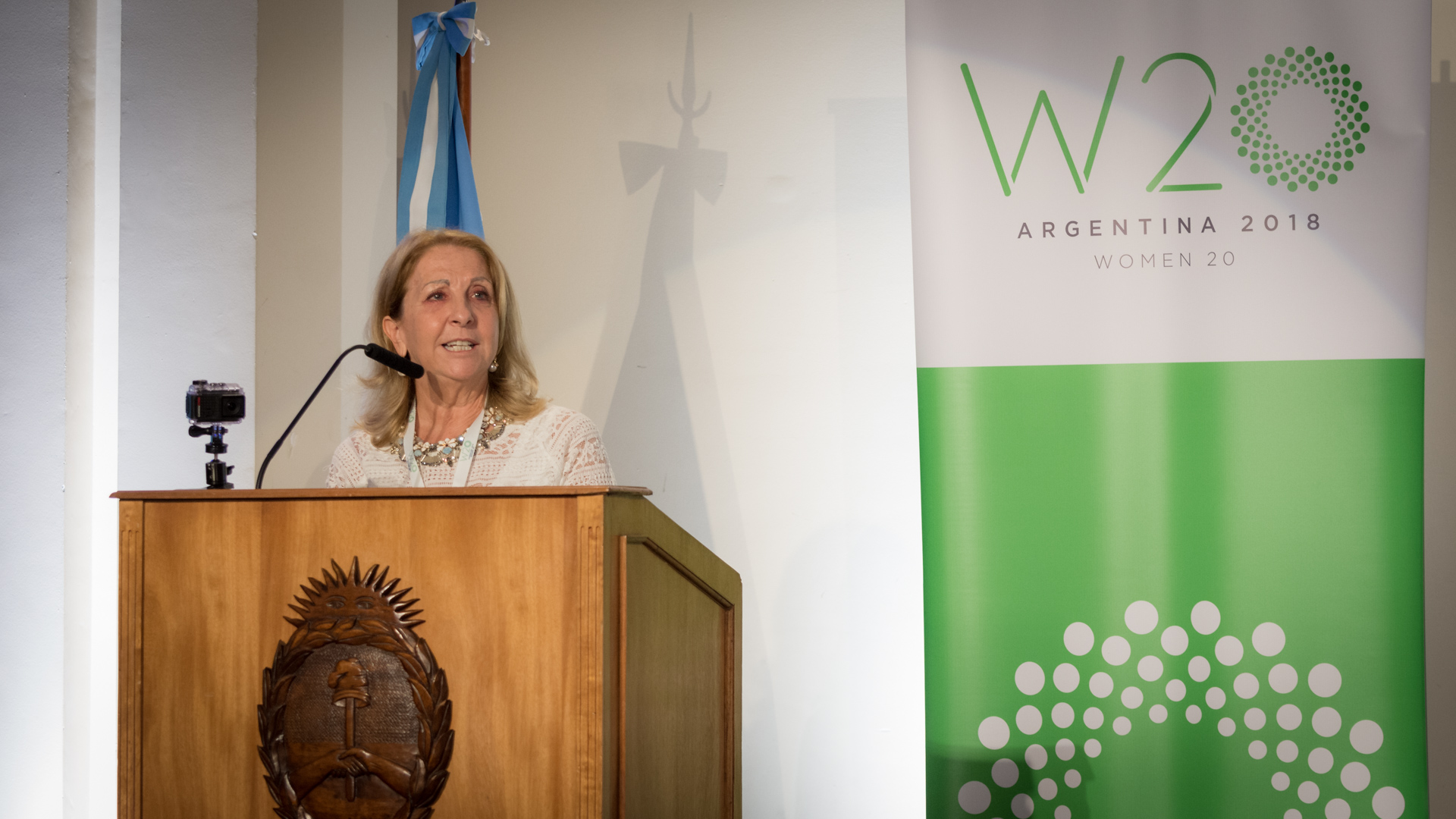 Susana Balbo, presidente del W20