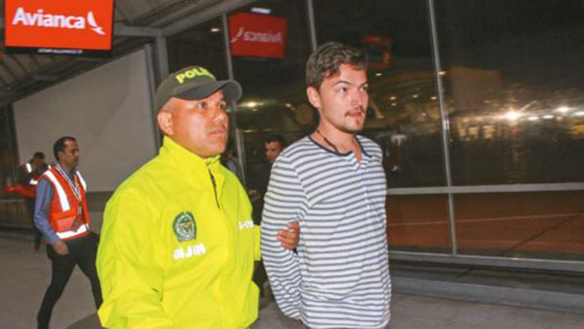 Jaime Alejandro Solano fue detenido en el Aeropuerto El Dorado de Bogotá