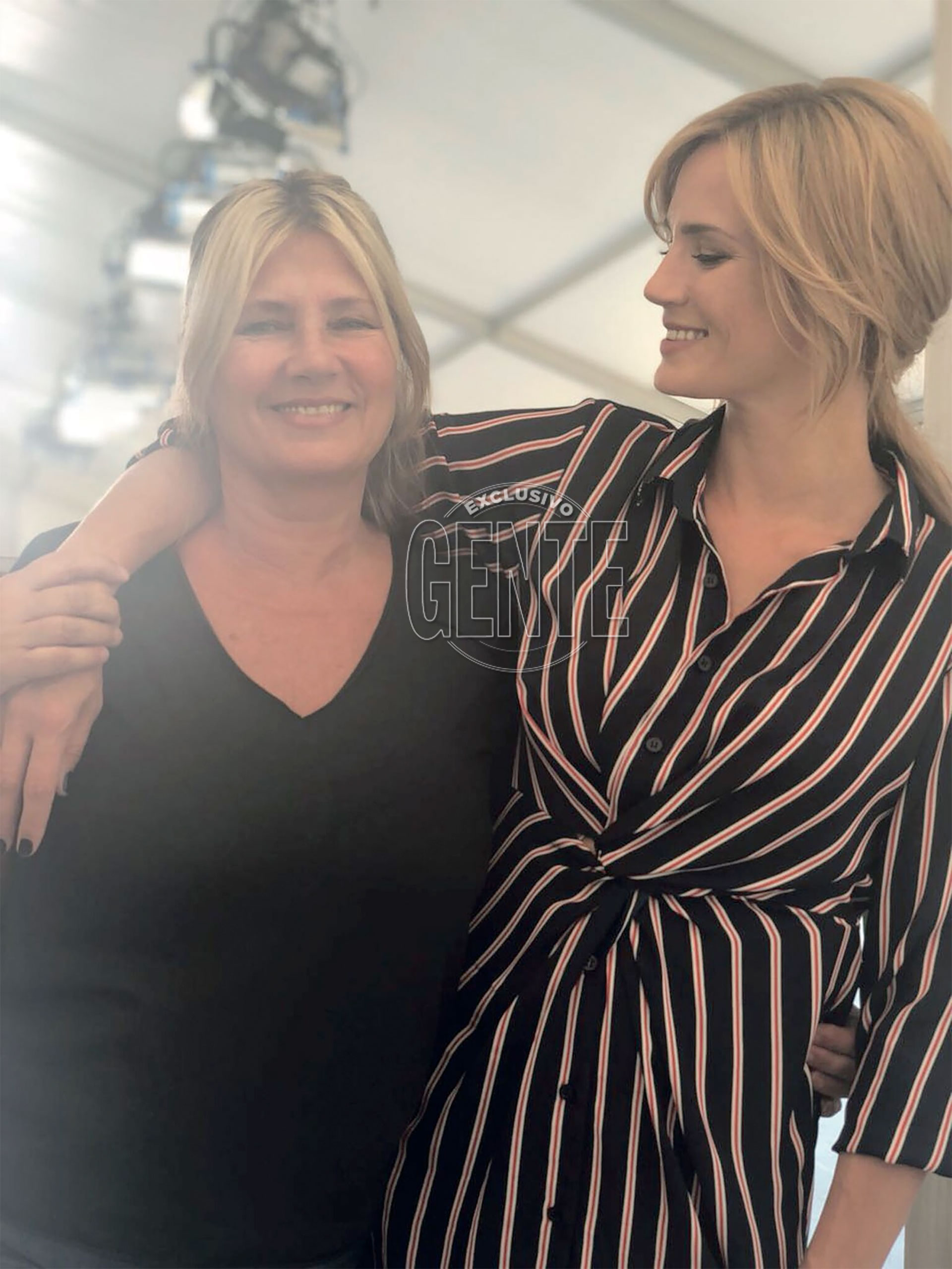 Paula Chaves y su mamá Alejandra. (Foto GENTE)